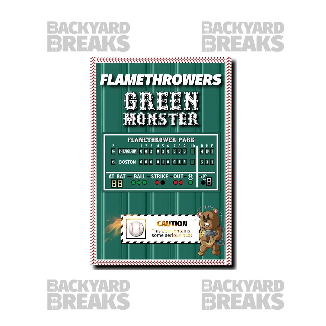 Product image for FLAMETHROWER GREEN MONSTER