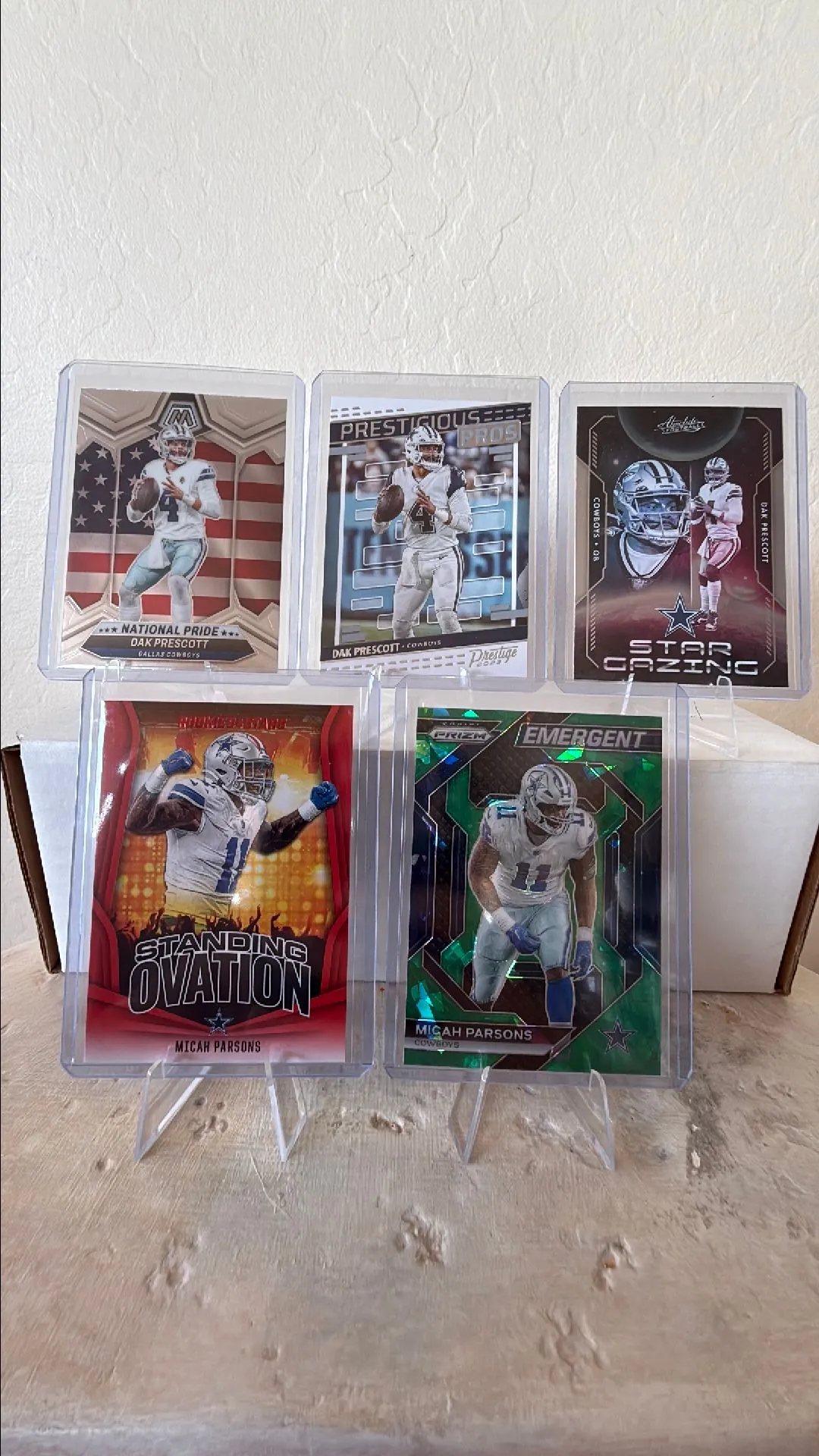 Product image for Dak Prescott & Micah Parsons Dallas Cowboys