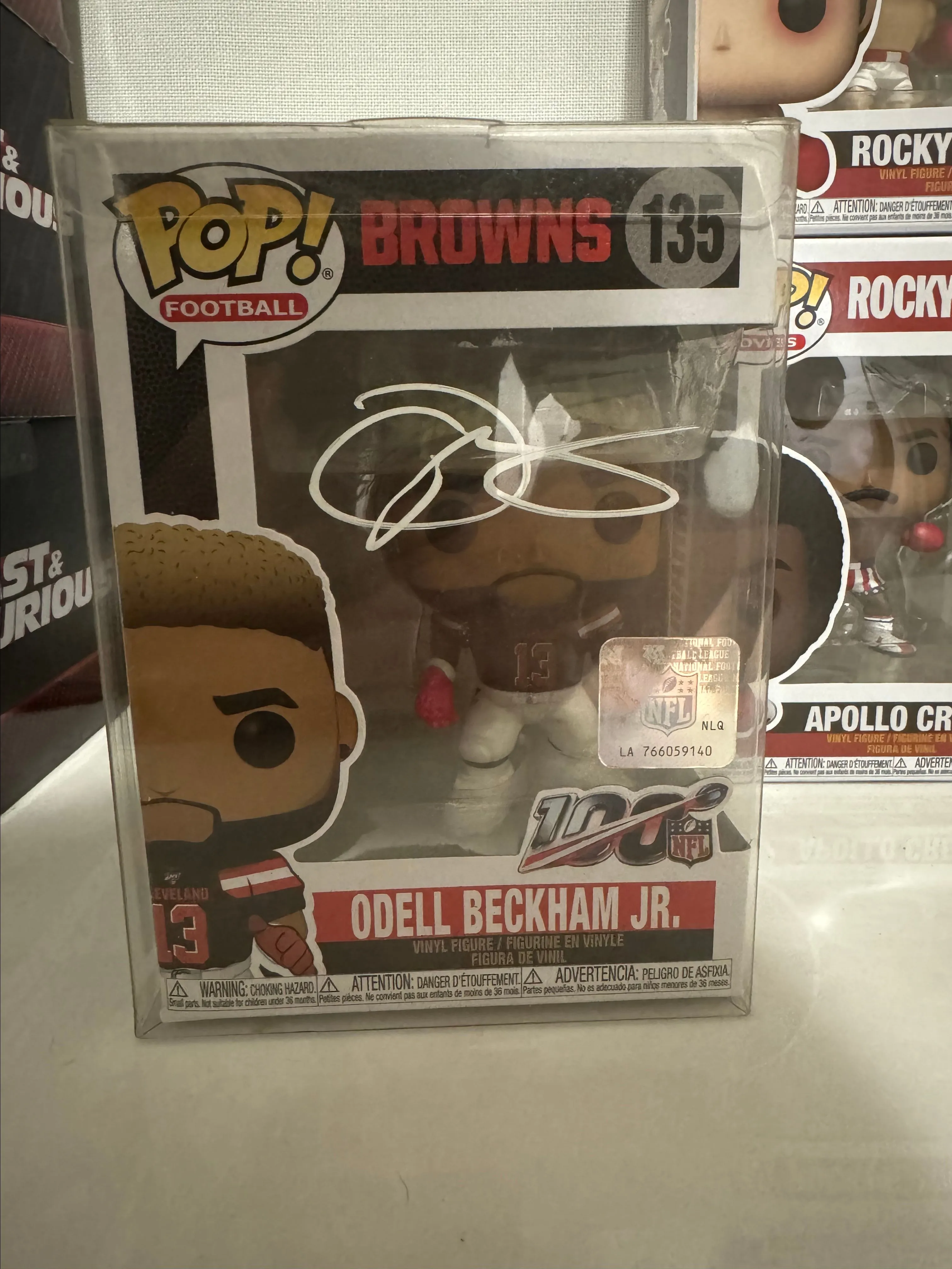 Product image for Odell Beckham Jr. Autographed Funko