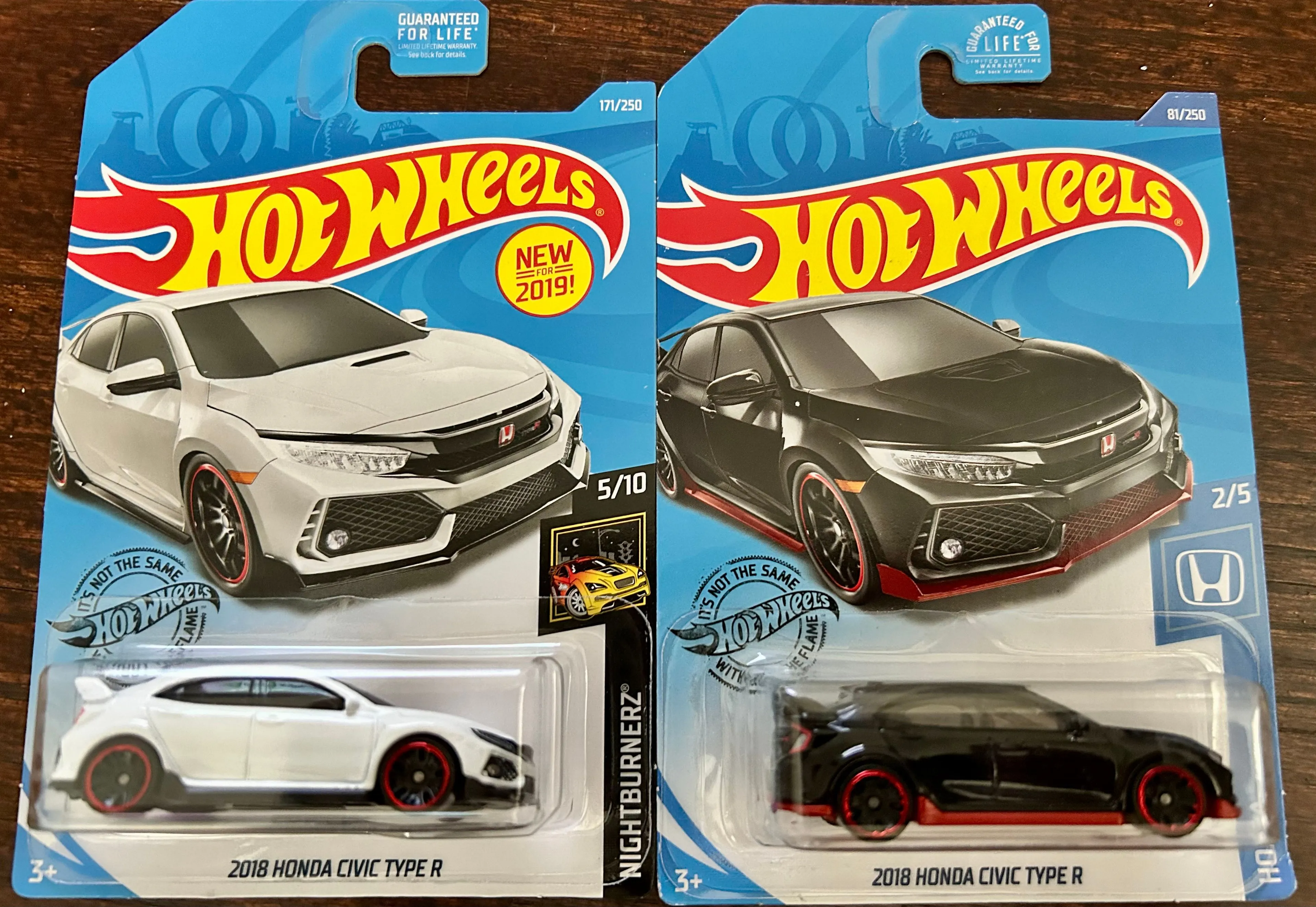 Product image for Hot Wheels 2018 Honda Civic Type R 2 Qty