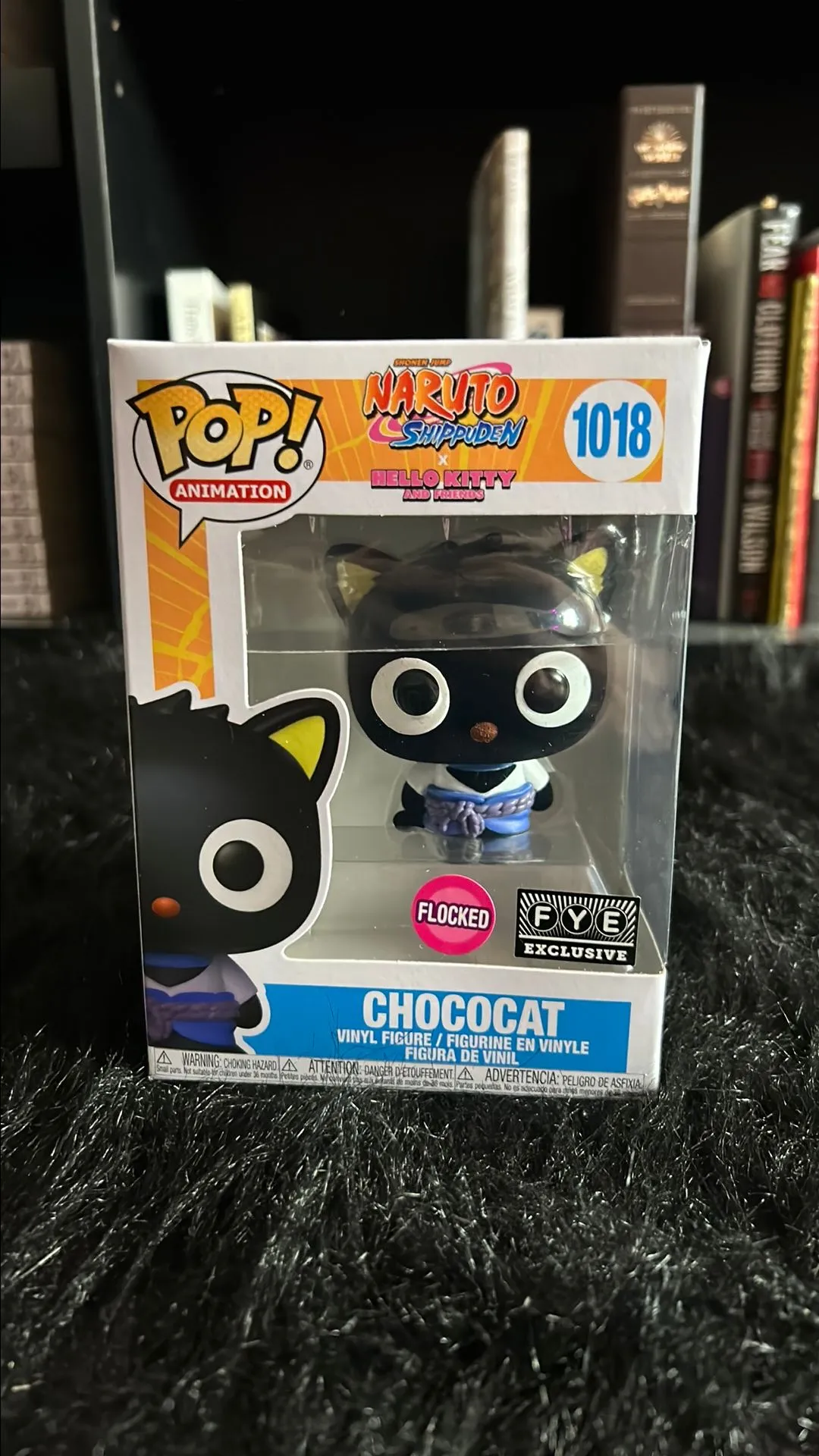 Product image for Chococat 1018, Naruto/Hello Kitty, Flocked, Mint