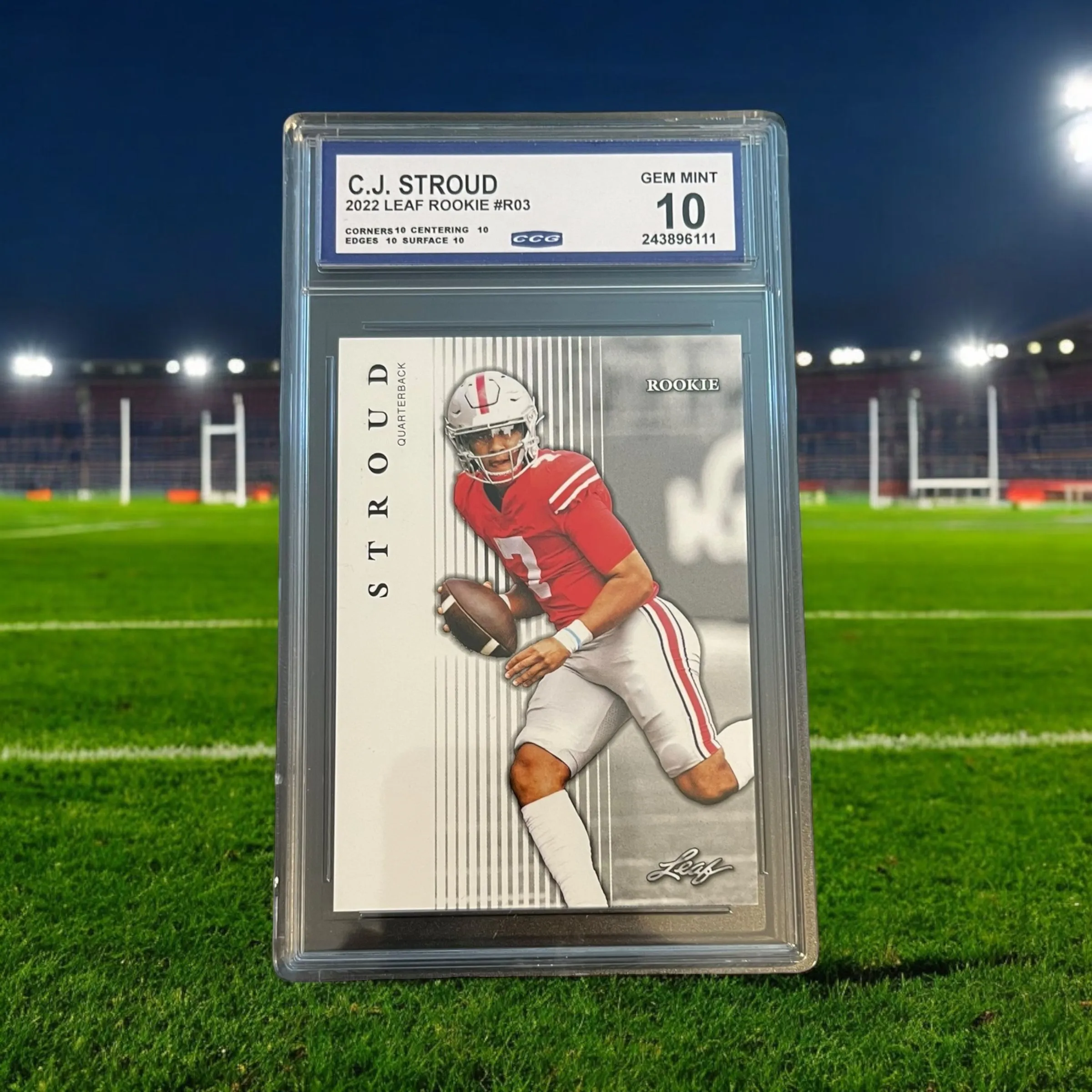 cj stroud rookie card graded Texans CJ Stroud 2023 Panini Player of the Day No.CS #04/25 SGC Graded – JP  Sports main image 1