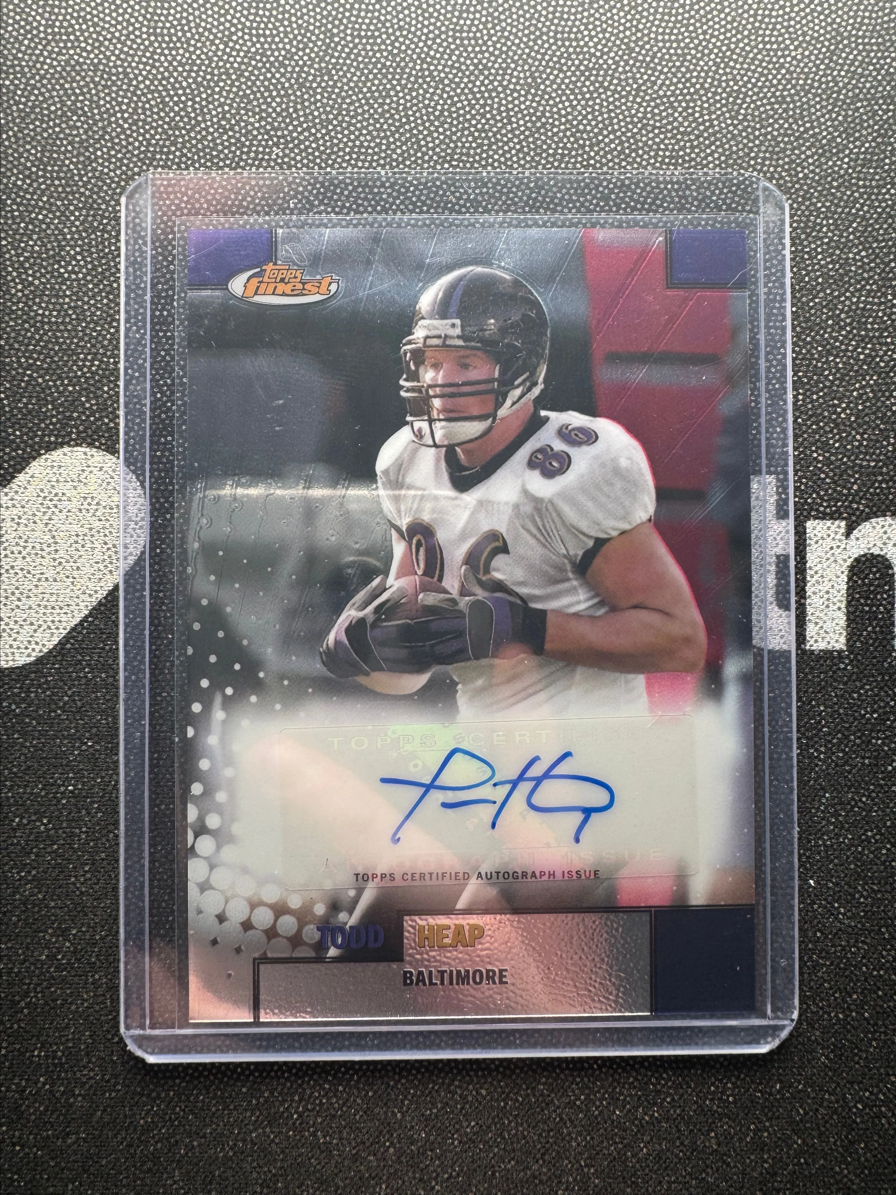 Product image for 2024 Topps Finest Todd Heap Auto