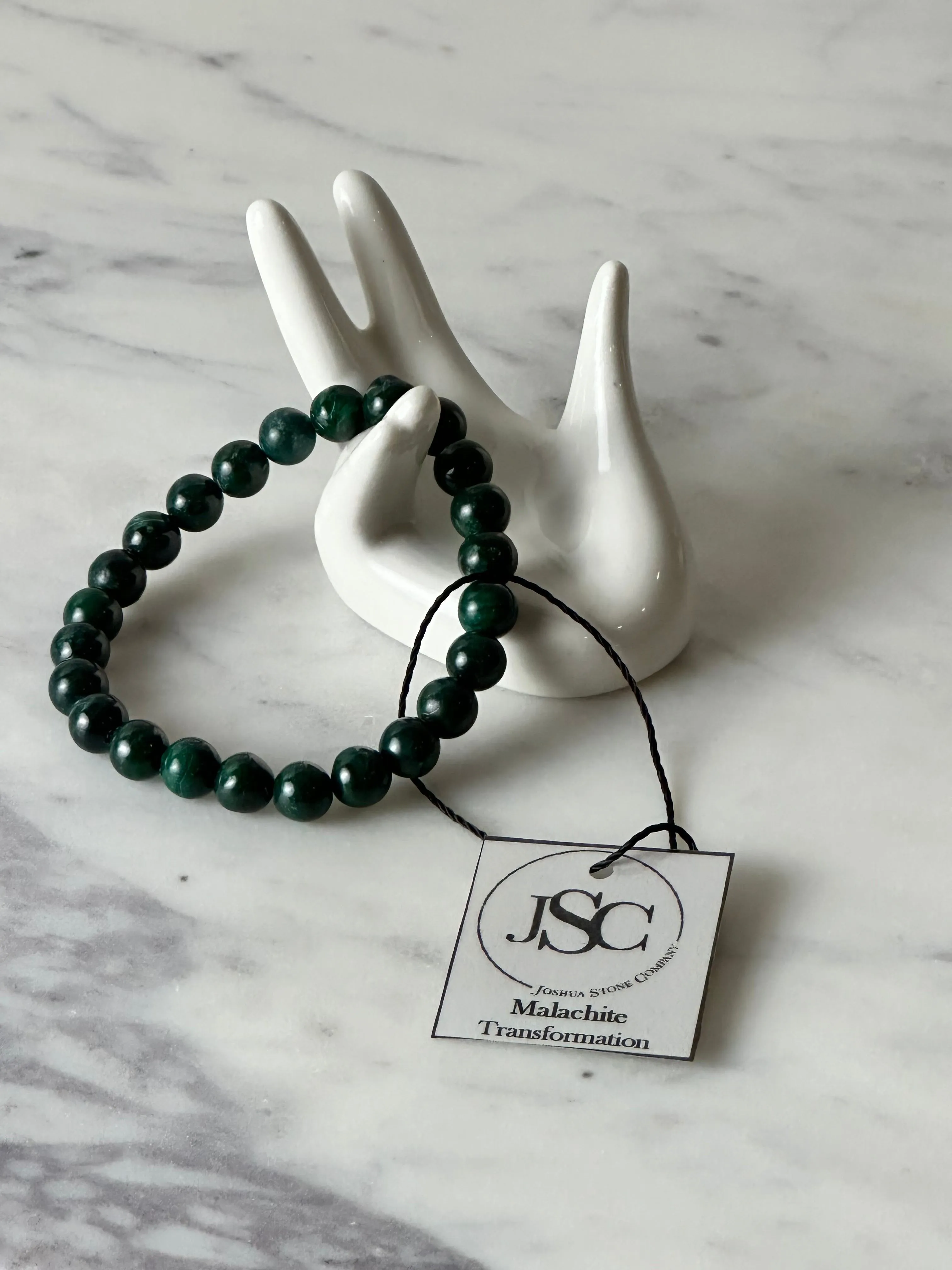 Product image for Malachite Beaded Bracelet (8mm)