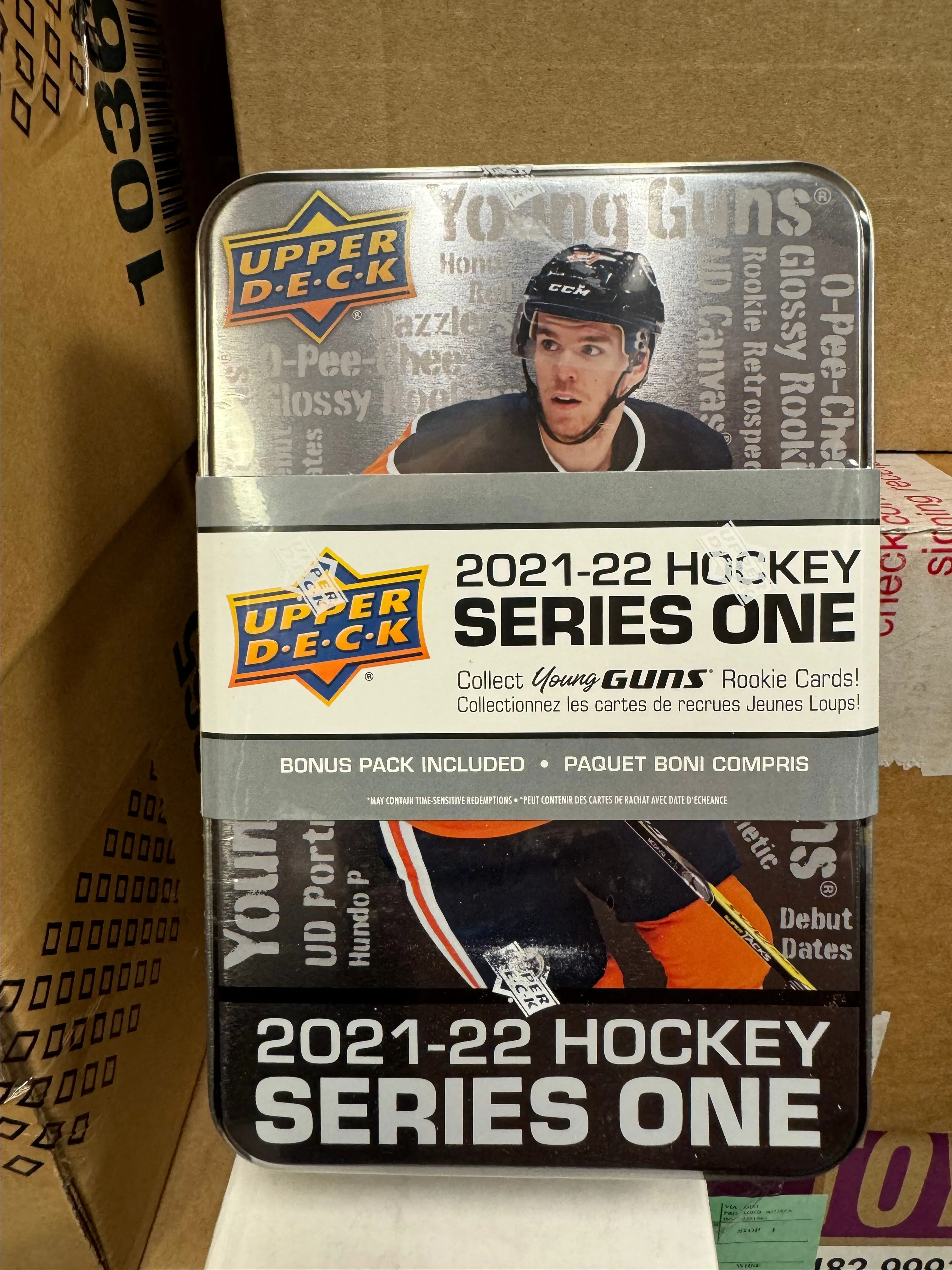 Product image for 21-22 Upper Deck Series One Hockey Tin