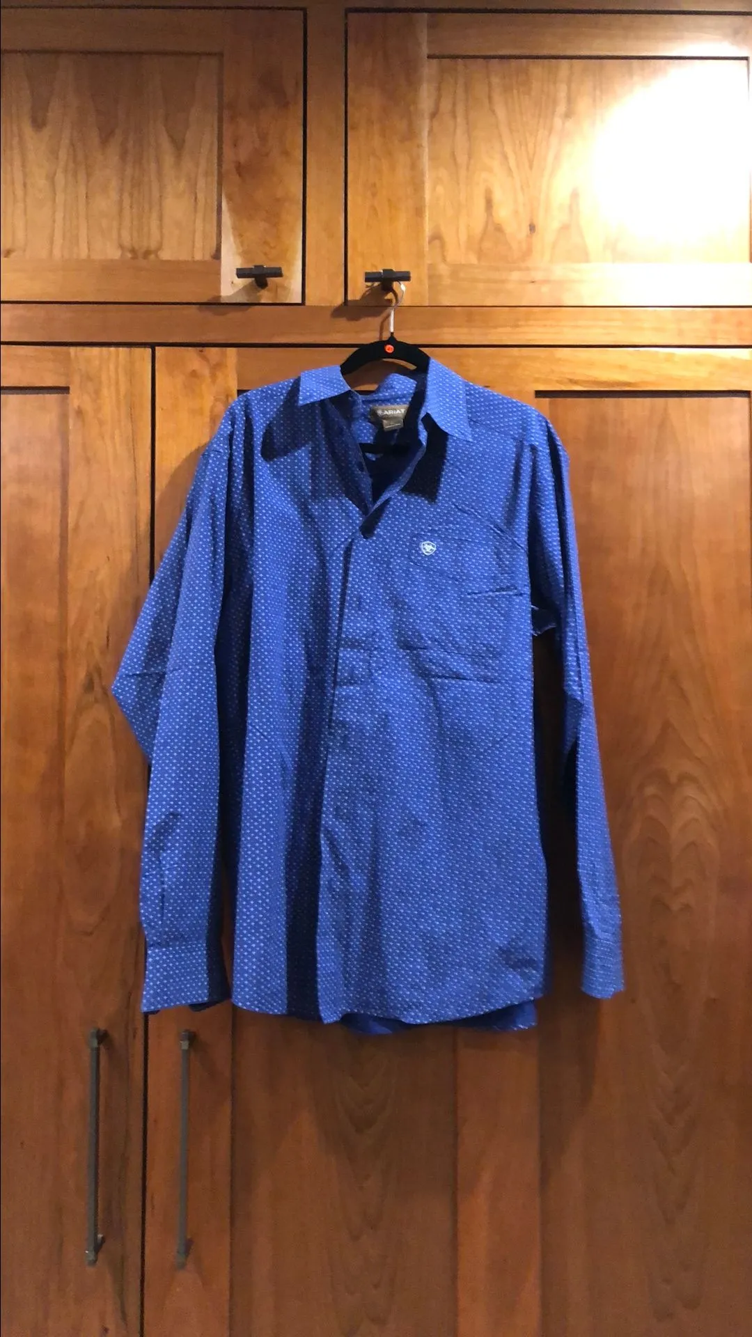 Product image for 44. Red white and blue atomic star shirt