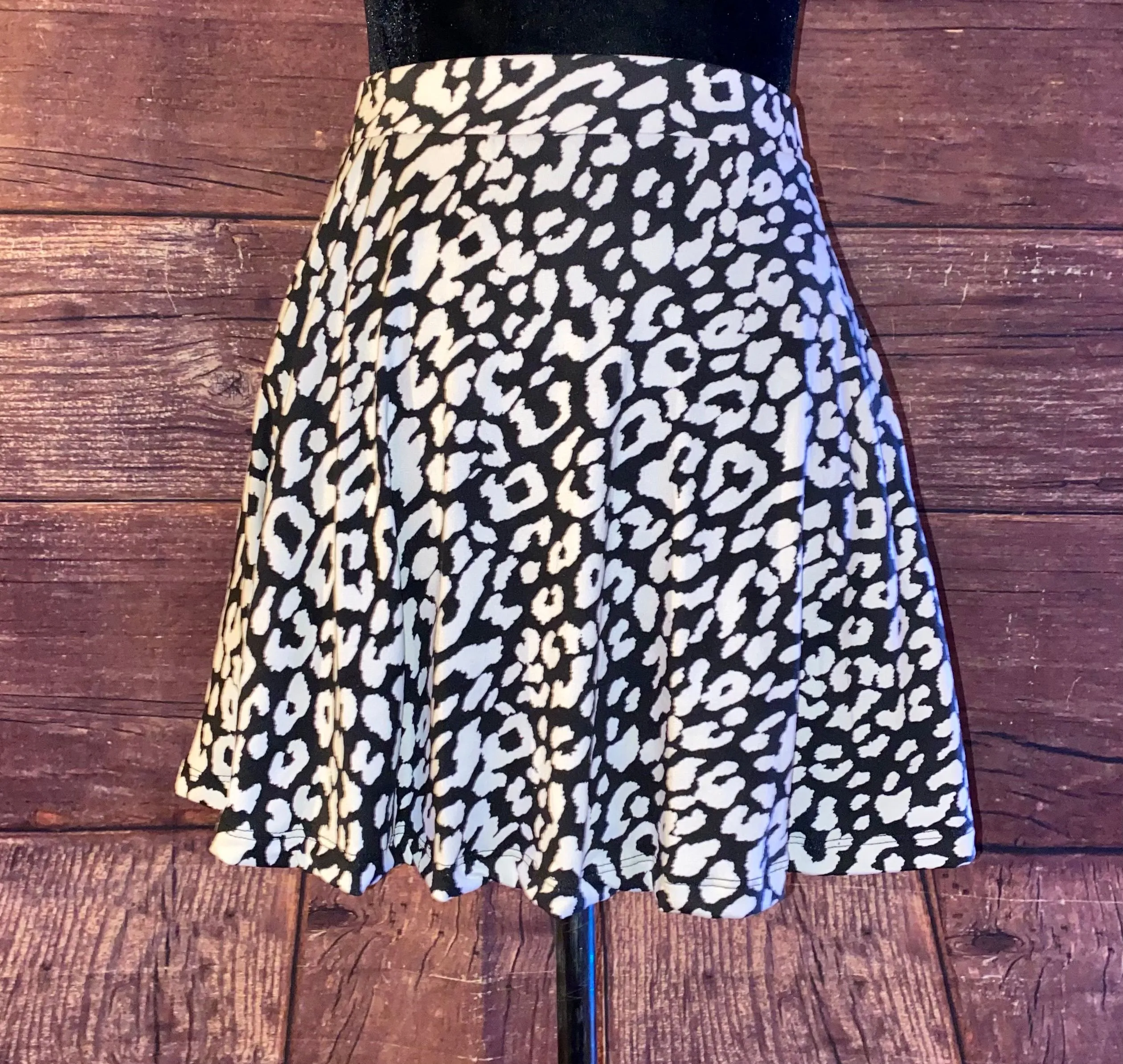 Product image for Leopard Print Mini Skirt