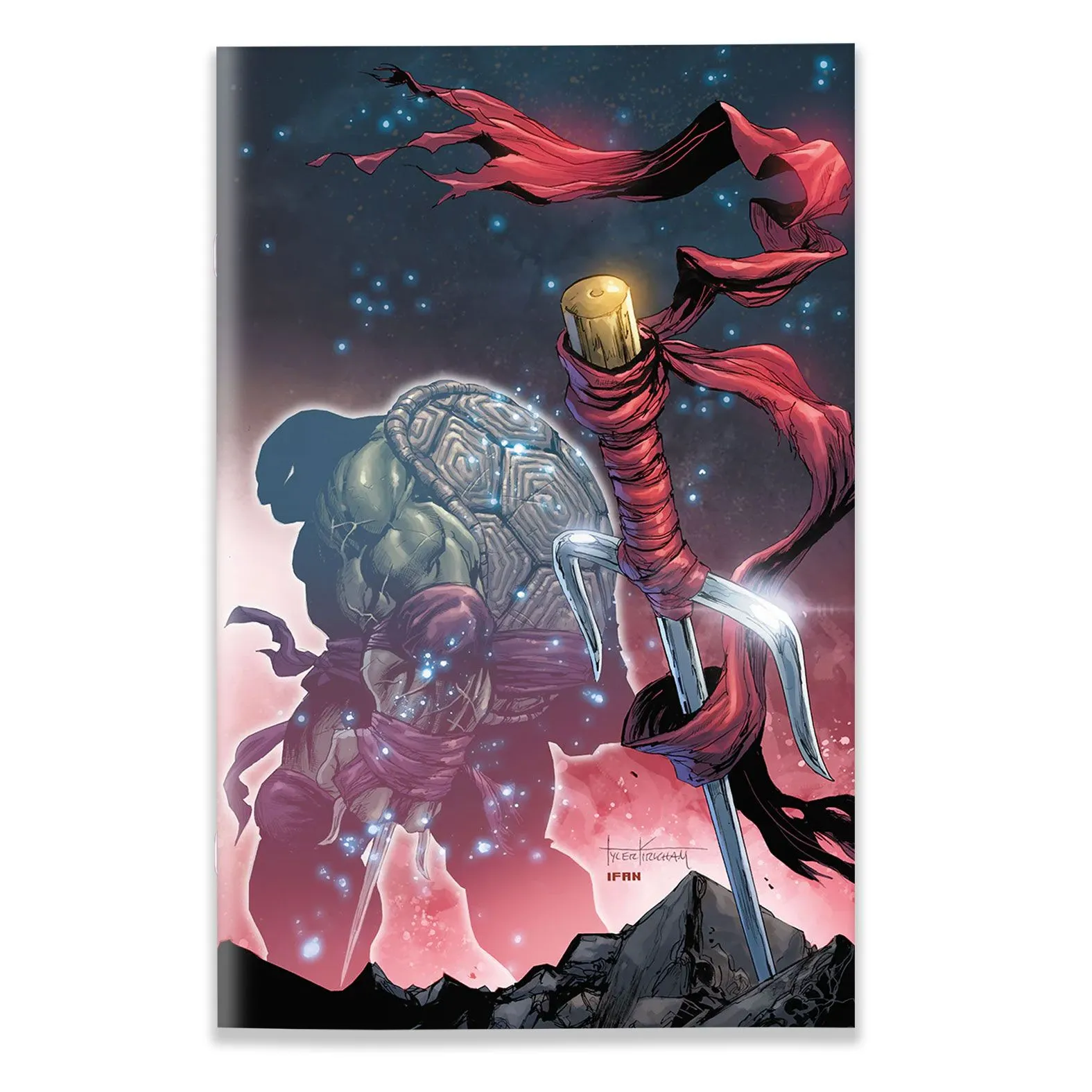 Product image for TMNT: The Last Ronin - Lost Years #3 - Virgin Color Variant - Tyler Kirkham
