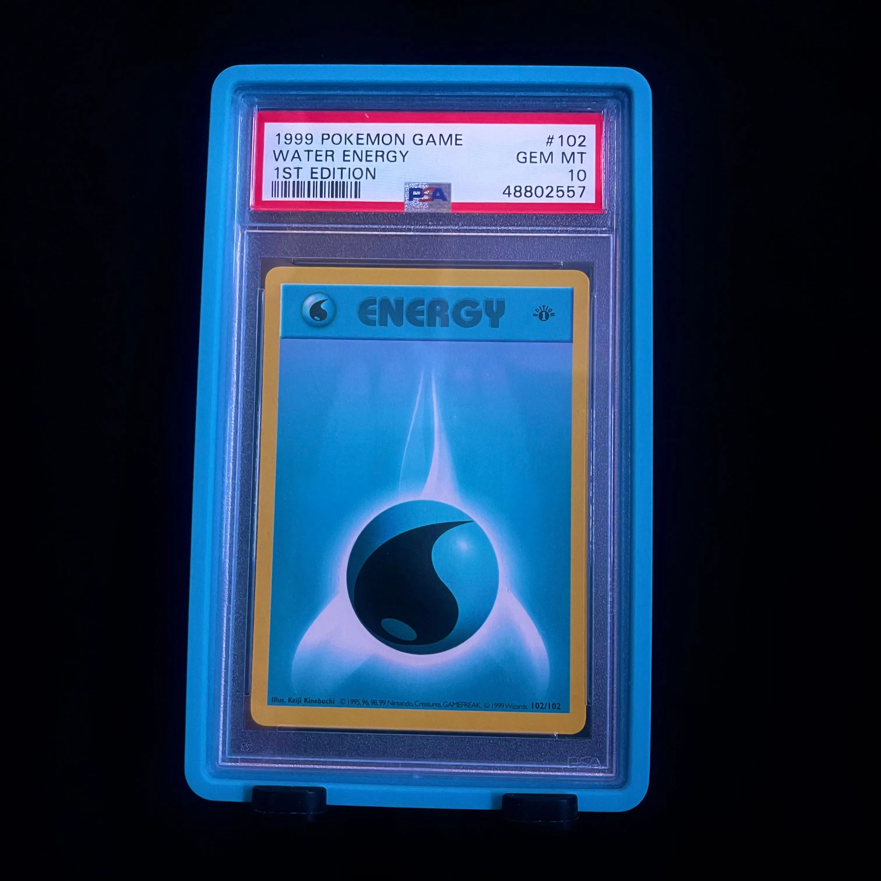 Product image for PSA 10 - 1st Ed Water Energy - Base Set