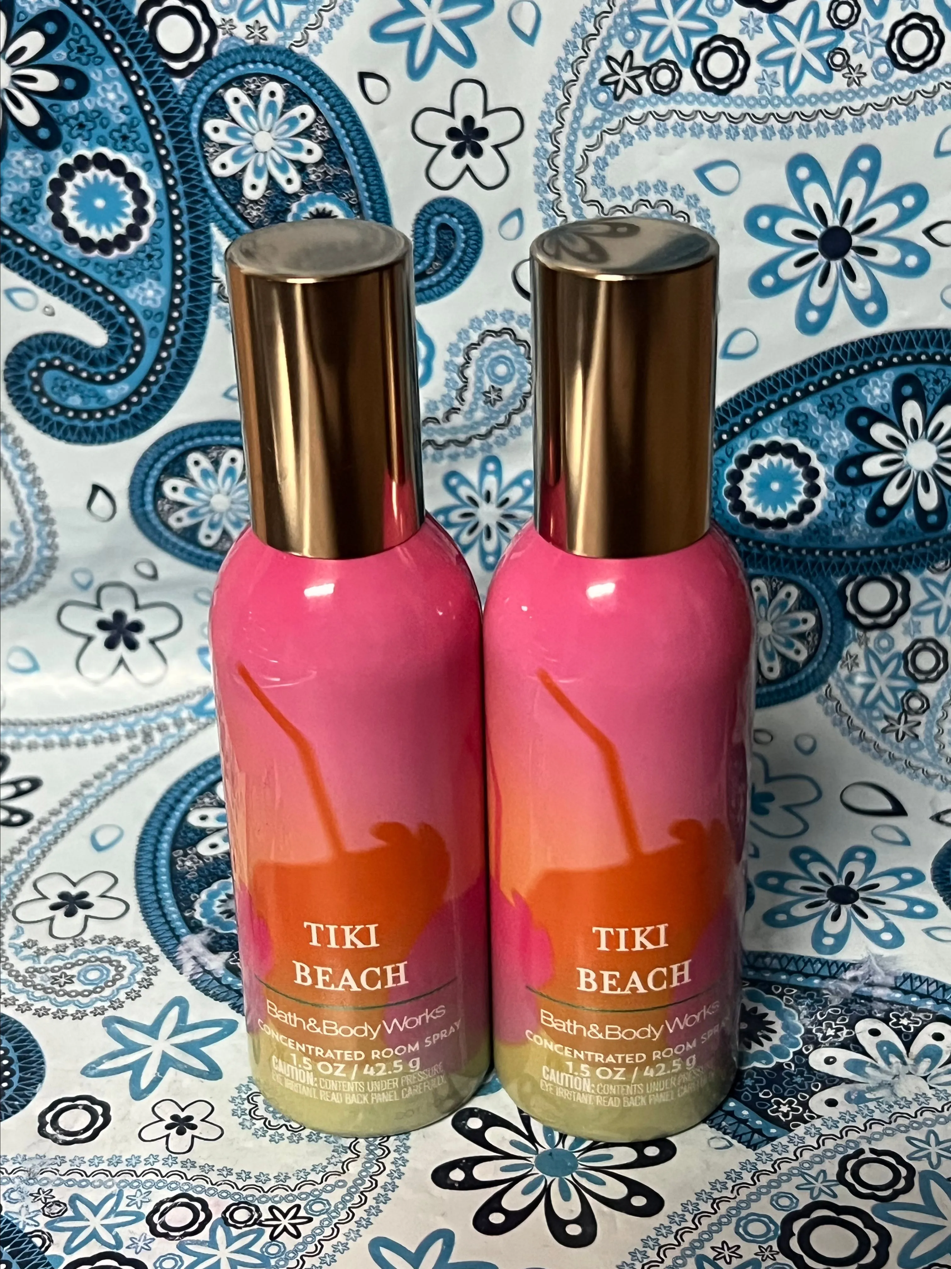 Product image for Bath & Body Works Tiki Beach Concentrated Room Spray Freshener 1.5 oz Set of 2