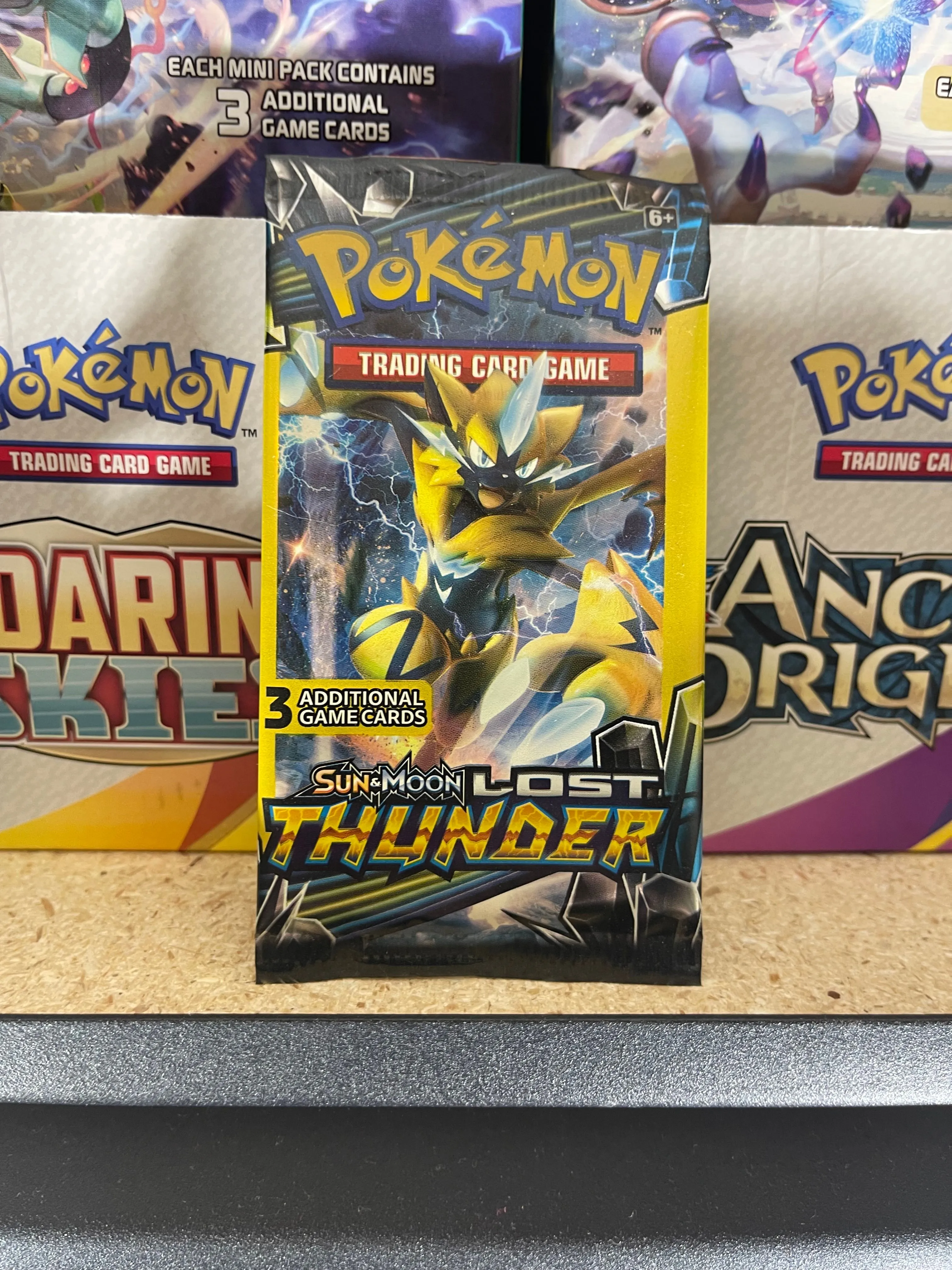 Pokmon Sun and Moon Lost Thunder 3 Card Pack  Whatnot: Shop, Sell, Connect