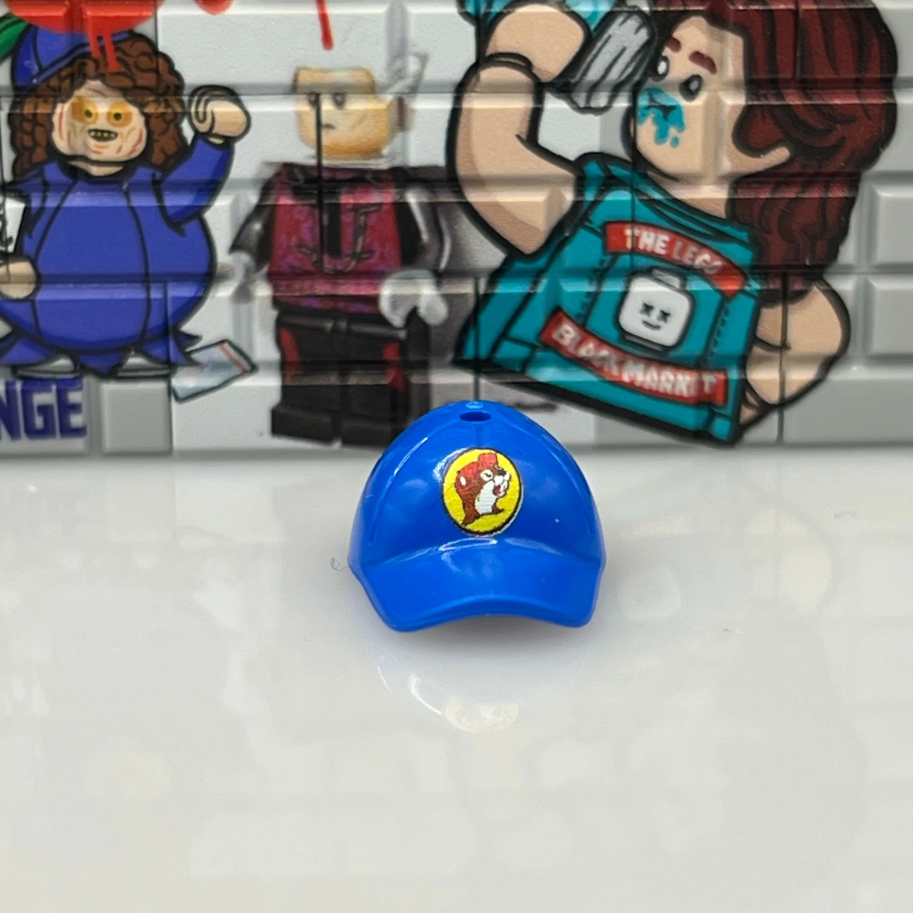 Product image for Custom Printed Buc-ees Hat - Blue