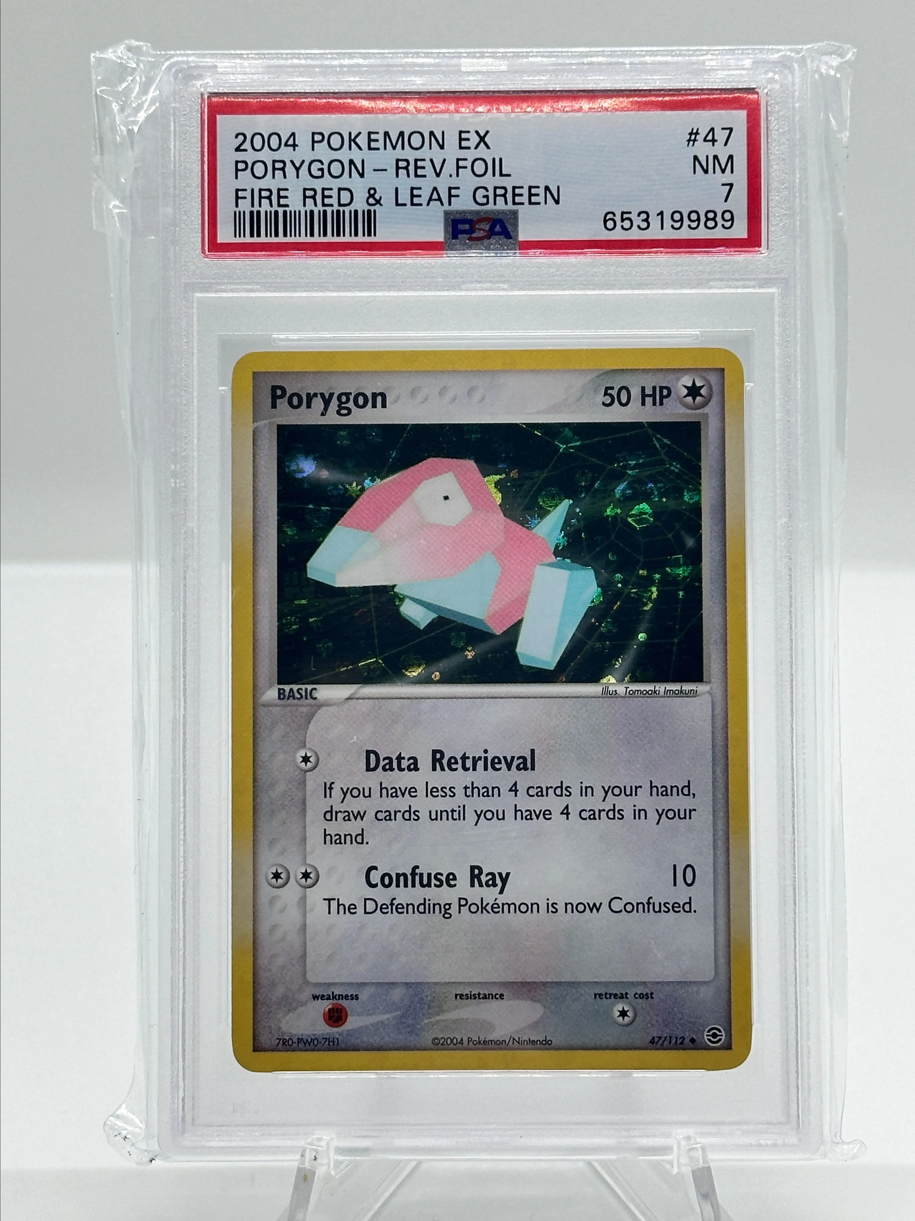 Product image for Porygon FR&LG Reverse Holo PSA 7