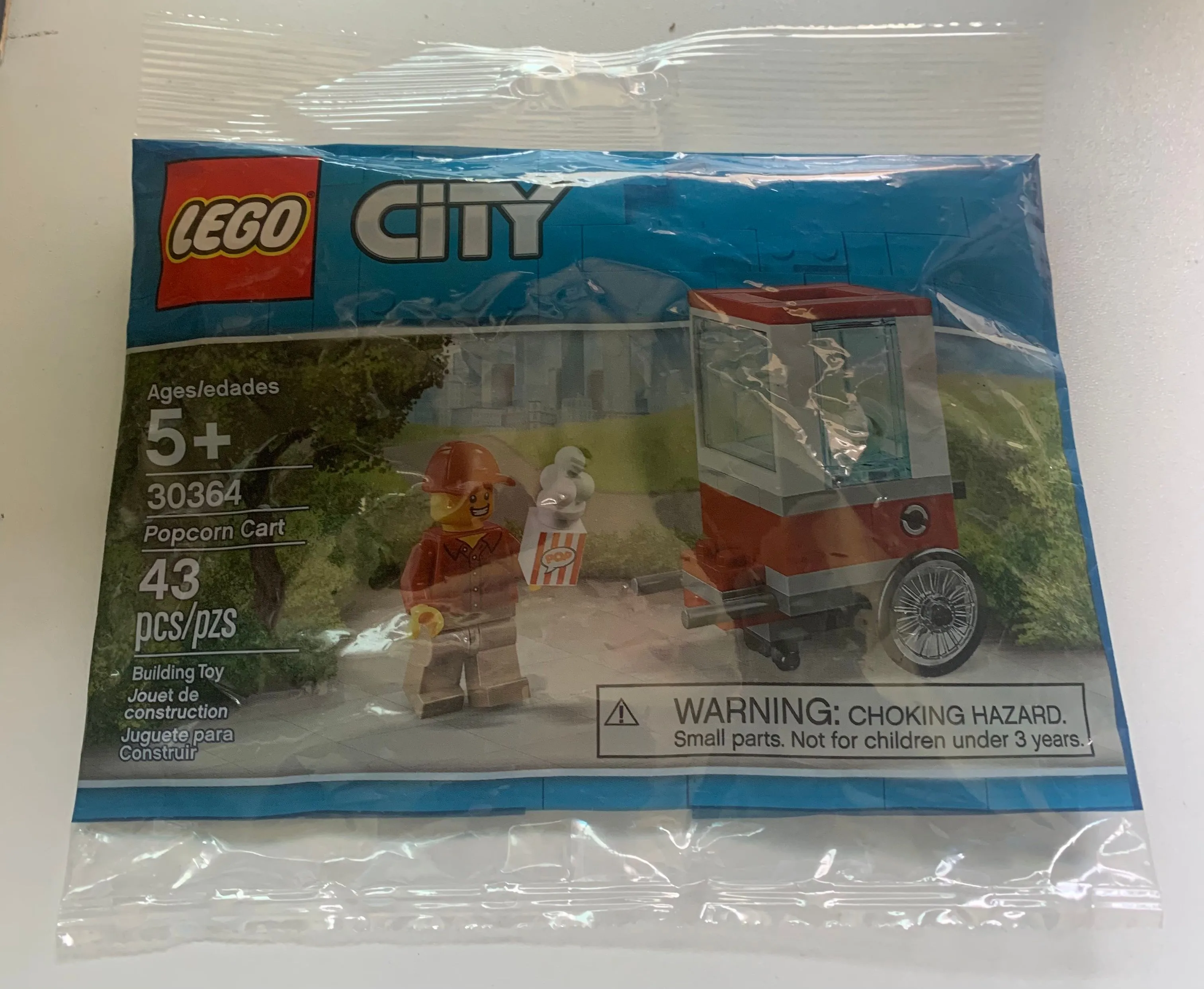 Product image for LEGO Popcorn Cart Polybag Sealed