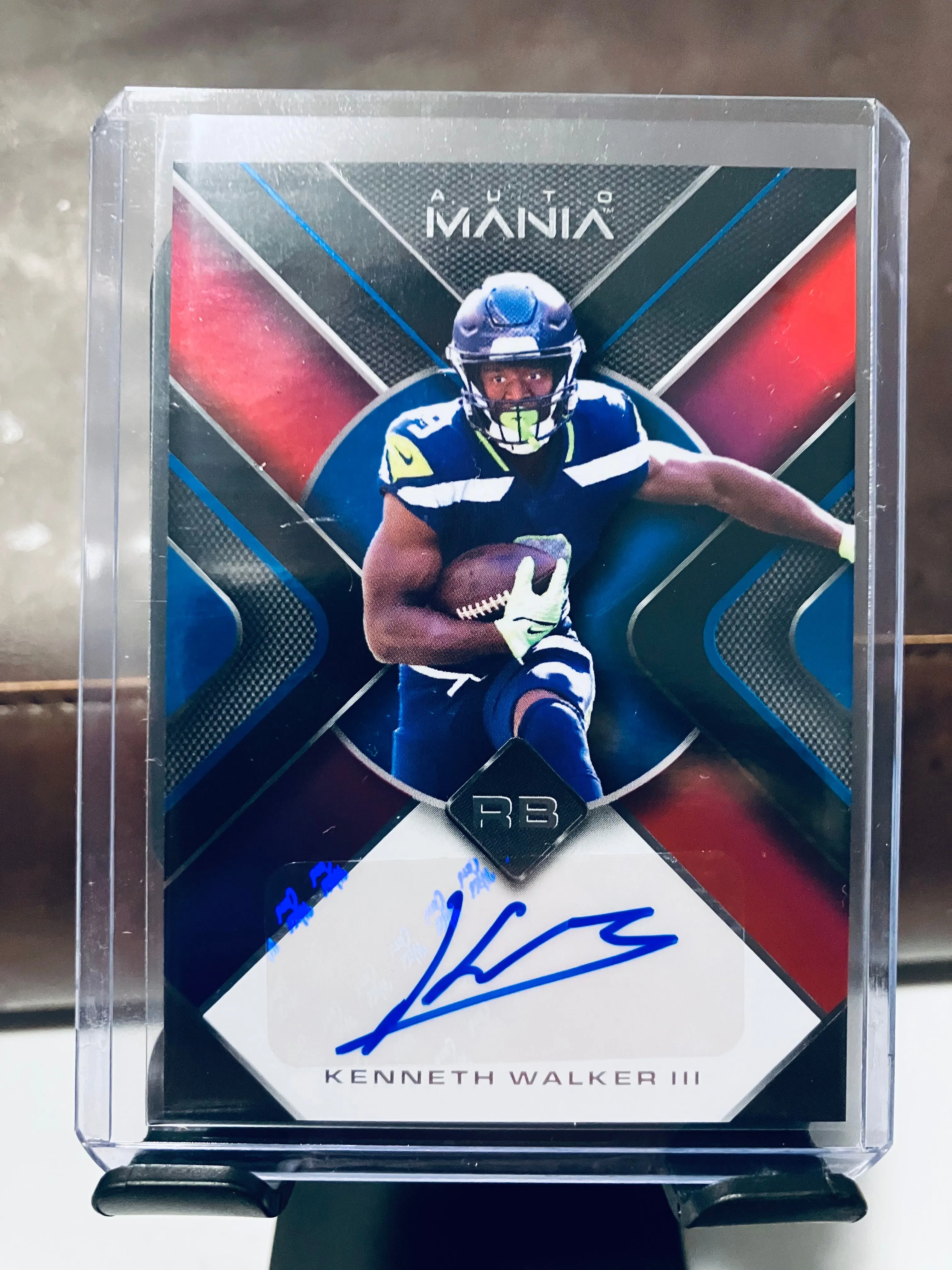 Product image for Kenneth walker rookie auto