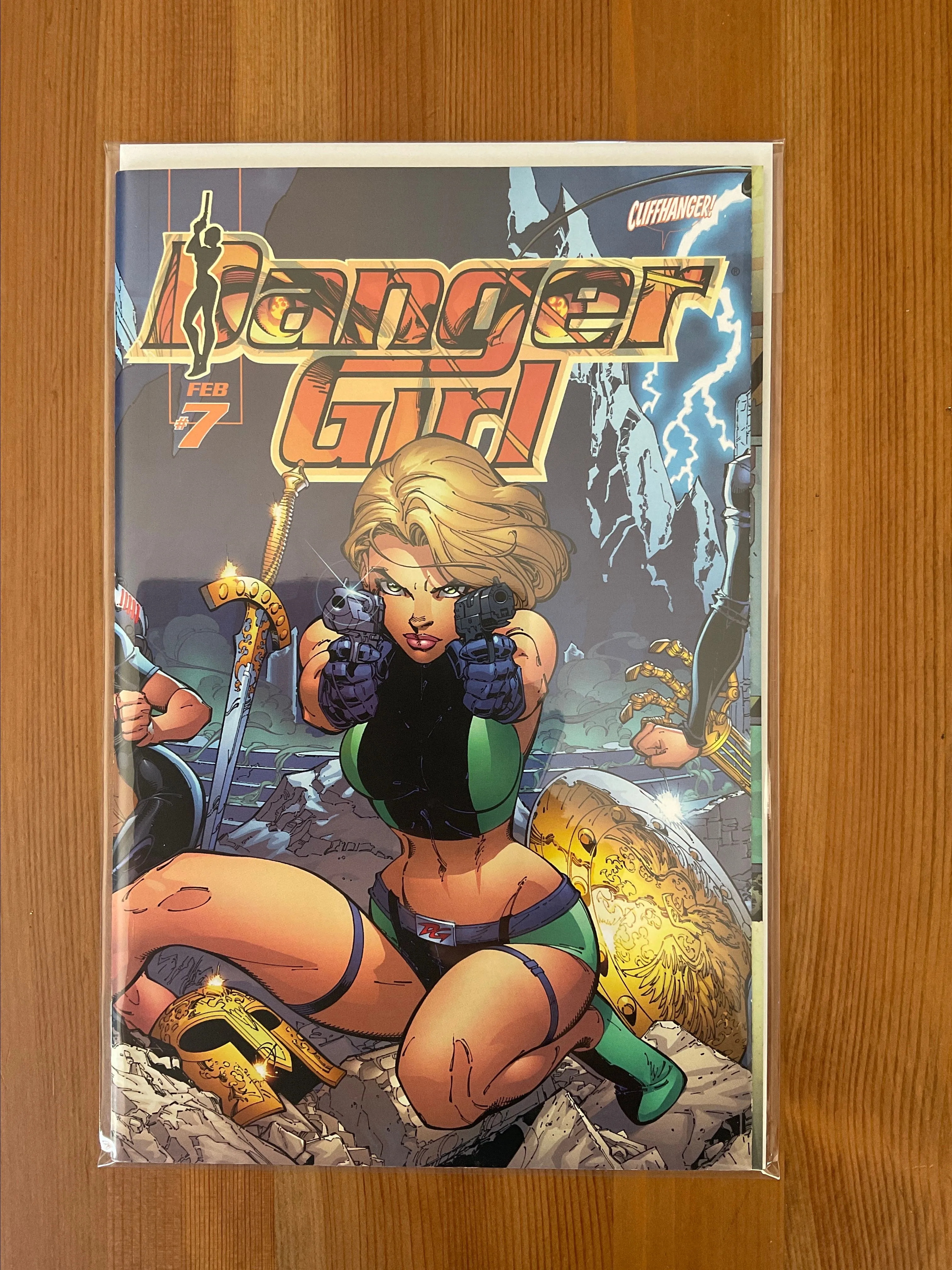 Product image for Danger Girl #7 (1999) J. Scott Campbell Cover