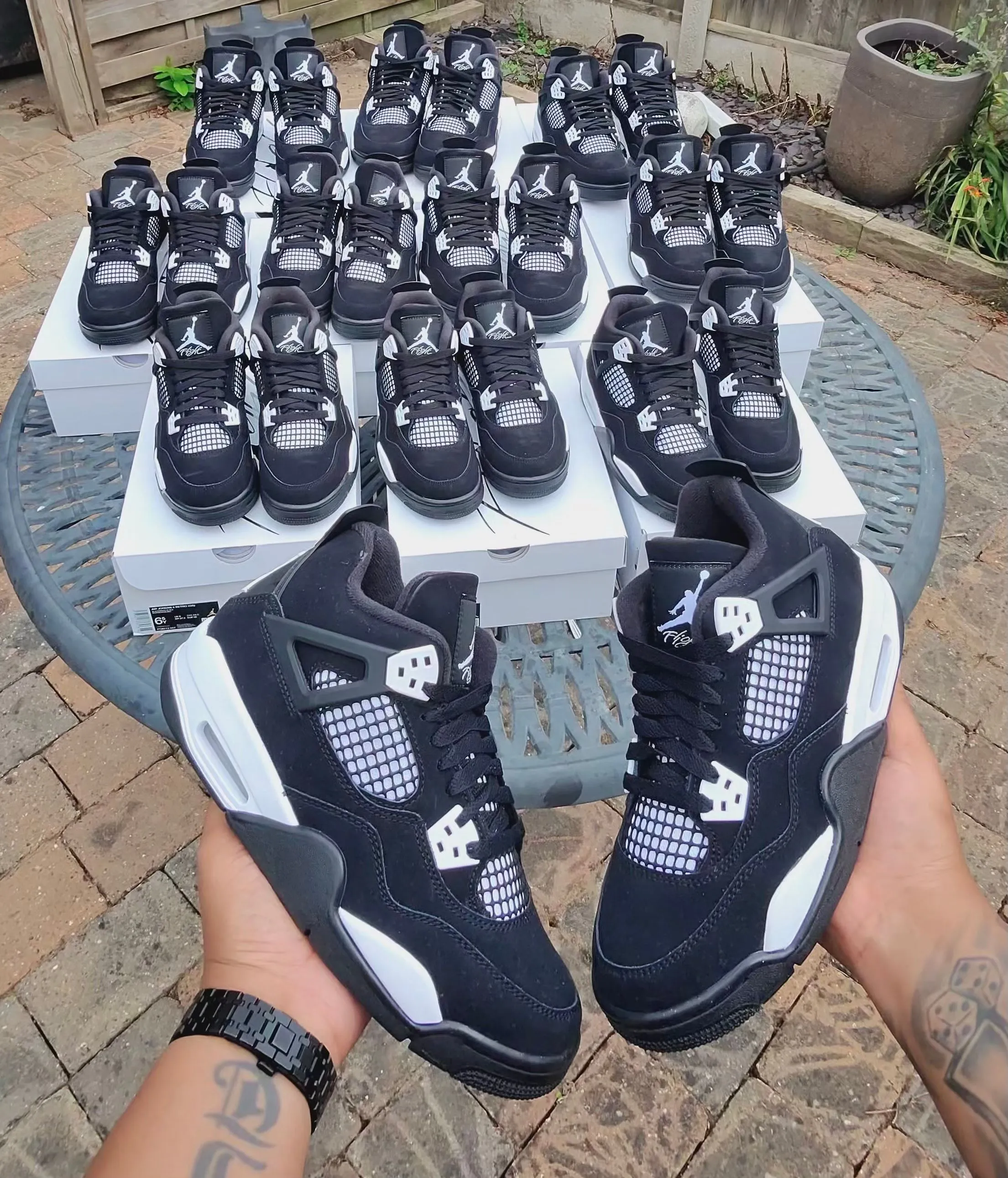 Product image for Jordan 4 white thunder