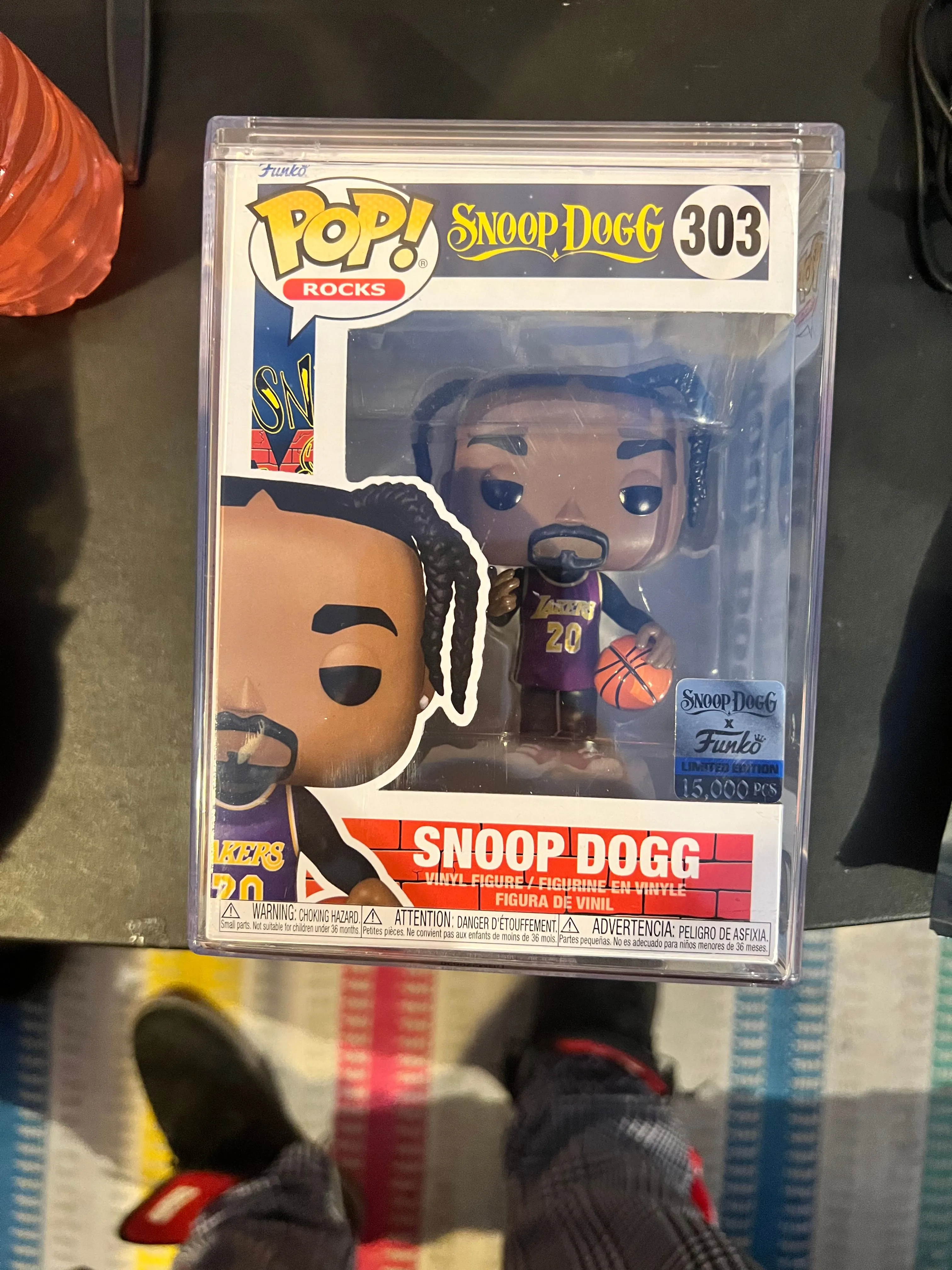 Product image for Snoop Dogg in Lakers Jersey (Purple)