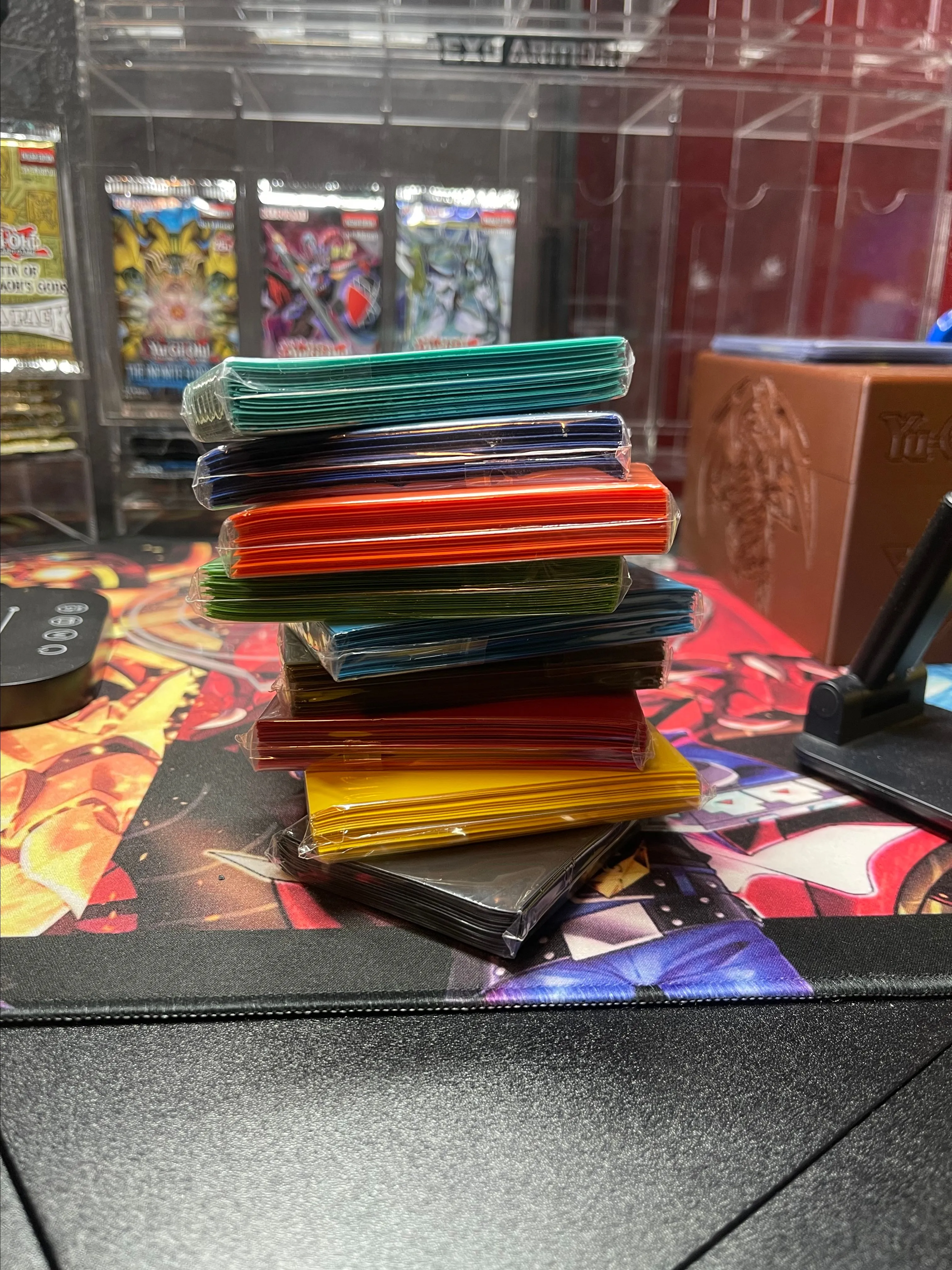 Product image for Yugioh size sleeves (one pack)