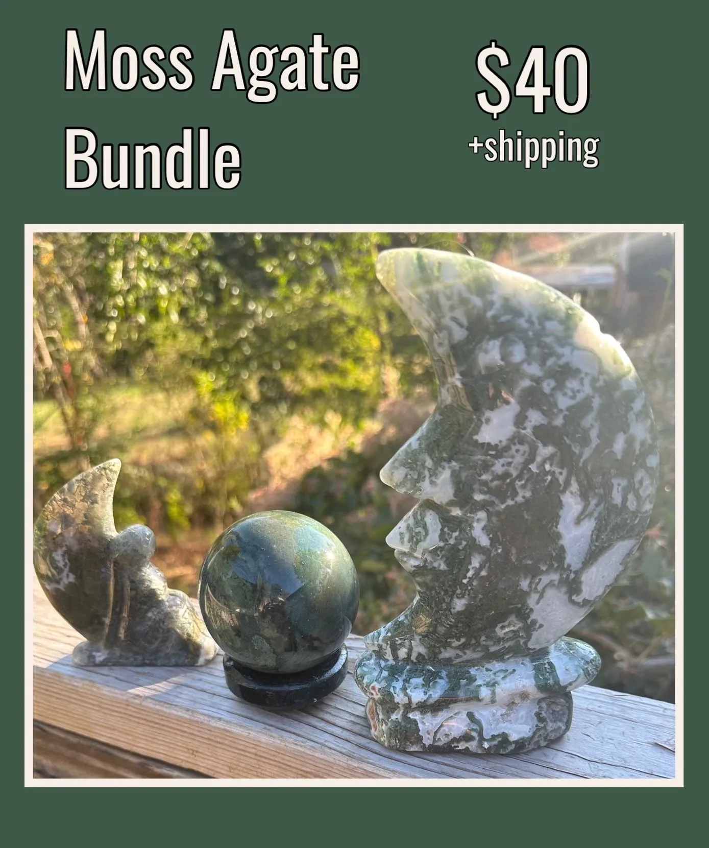 Product image for Moss Agate Bundle