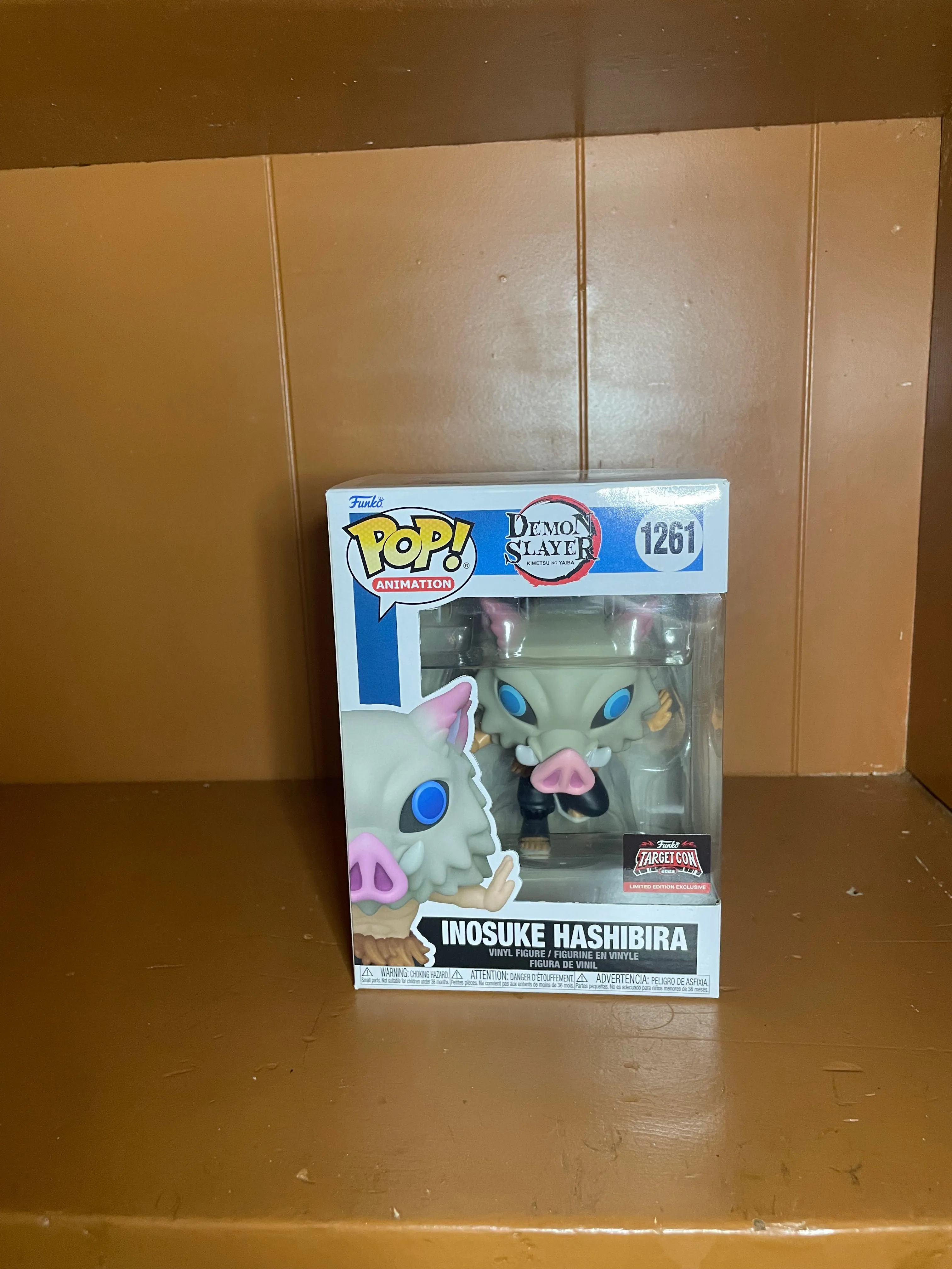Product image for Inosuke Hashibira Funko POP! #1261 (Targetcon Exclusive)