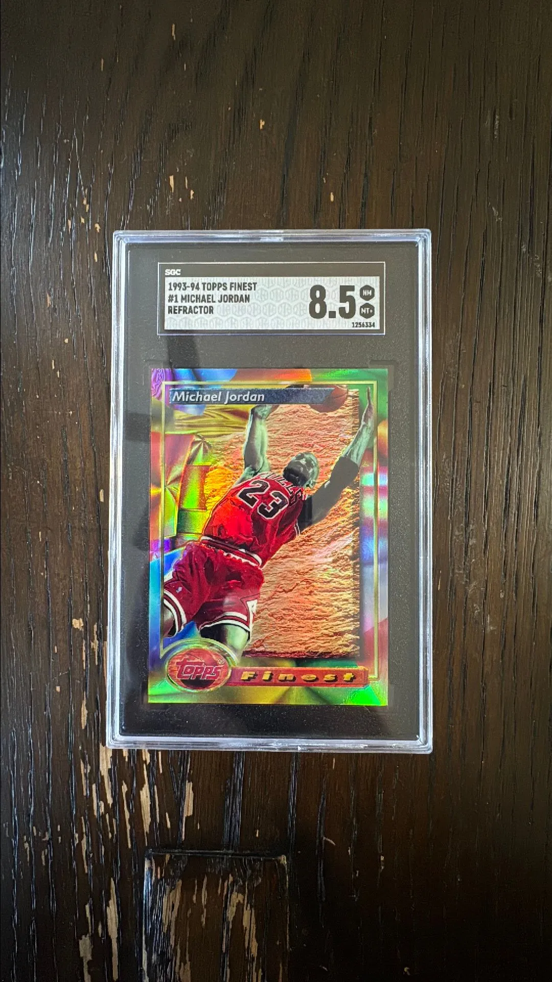 Product image for 1993 Finest Refractor Michael Jordan