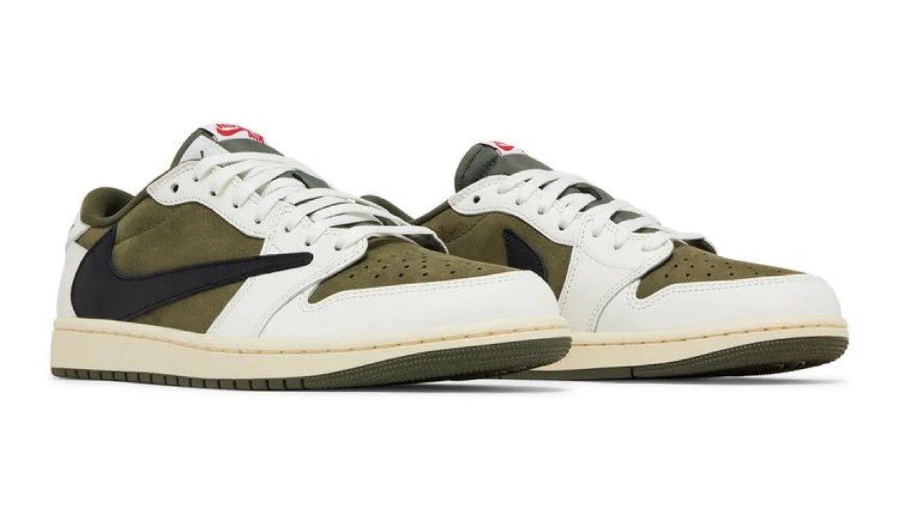 Product image for Travis Scott x Air Jordan 1 Retro Low OG Size 13 Reverse Olive