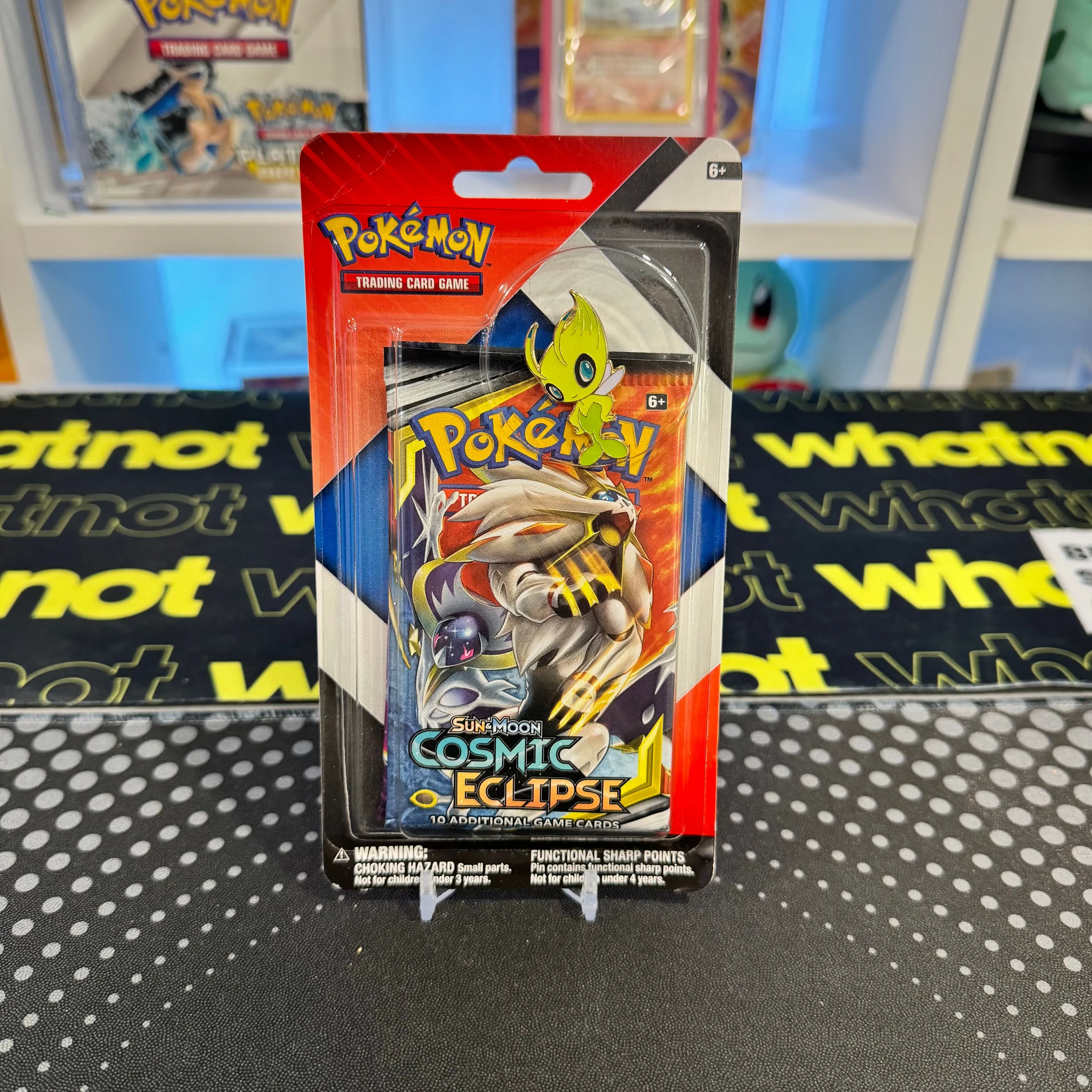a NEW Cosmic Eclipse & Chilling Reign 2-Pack Blister *Celebi Pin*   Whatnot: Shop, Sell, Connect