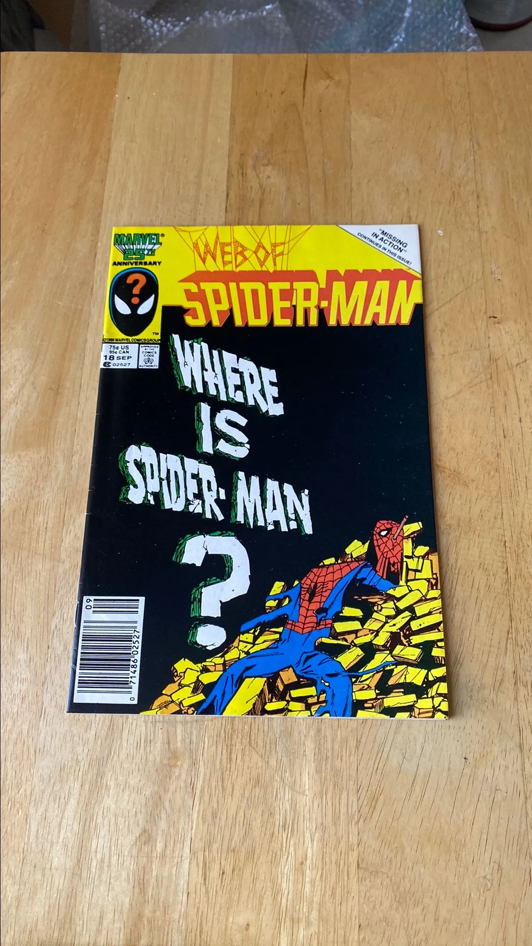 Product image for Web of Spider-Man 18 newsstand