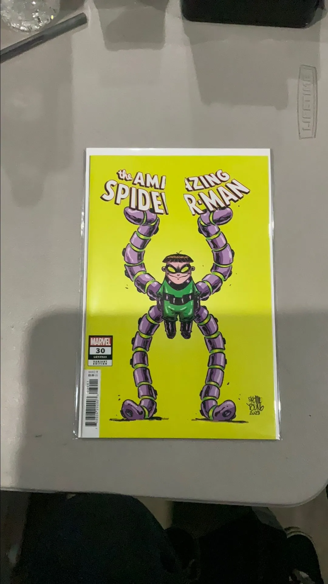 Product image for Amazing Spider-Man #30 Skottie Young Variant Dr. Octopus Marvel