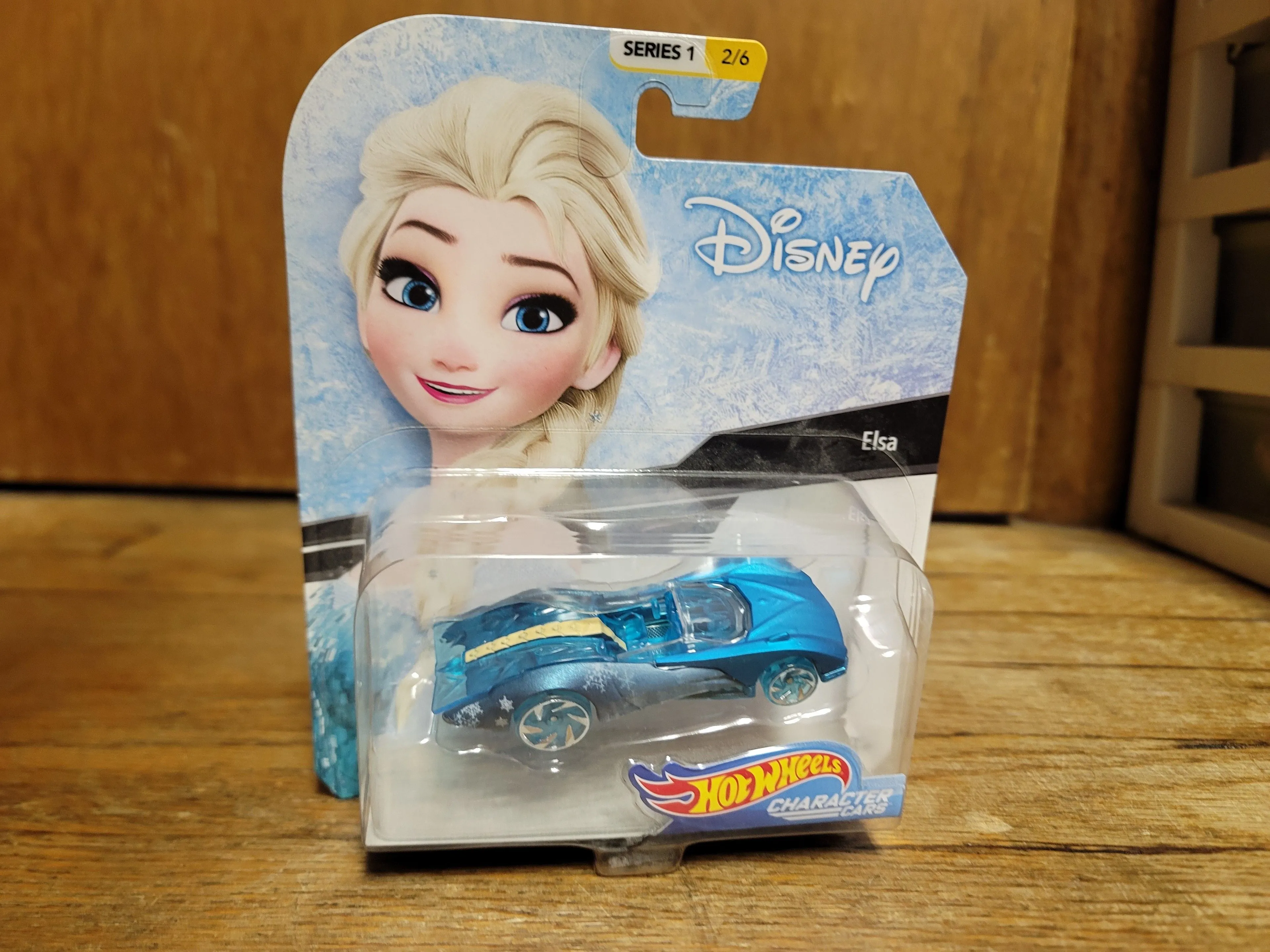 Hot Wheels Disney Elsa Character Car - Frozen Die-Cast Vehicle