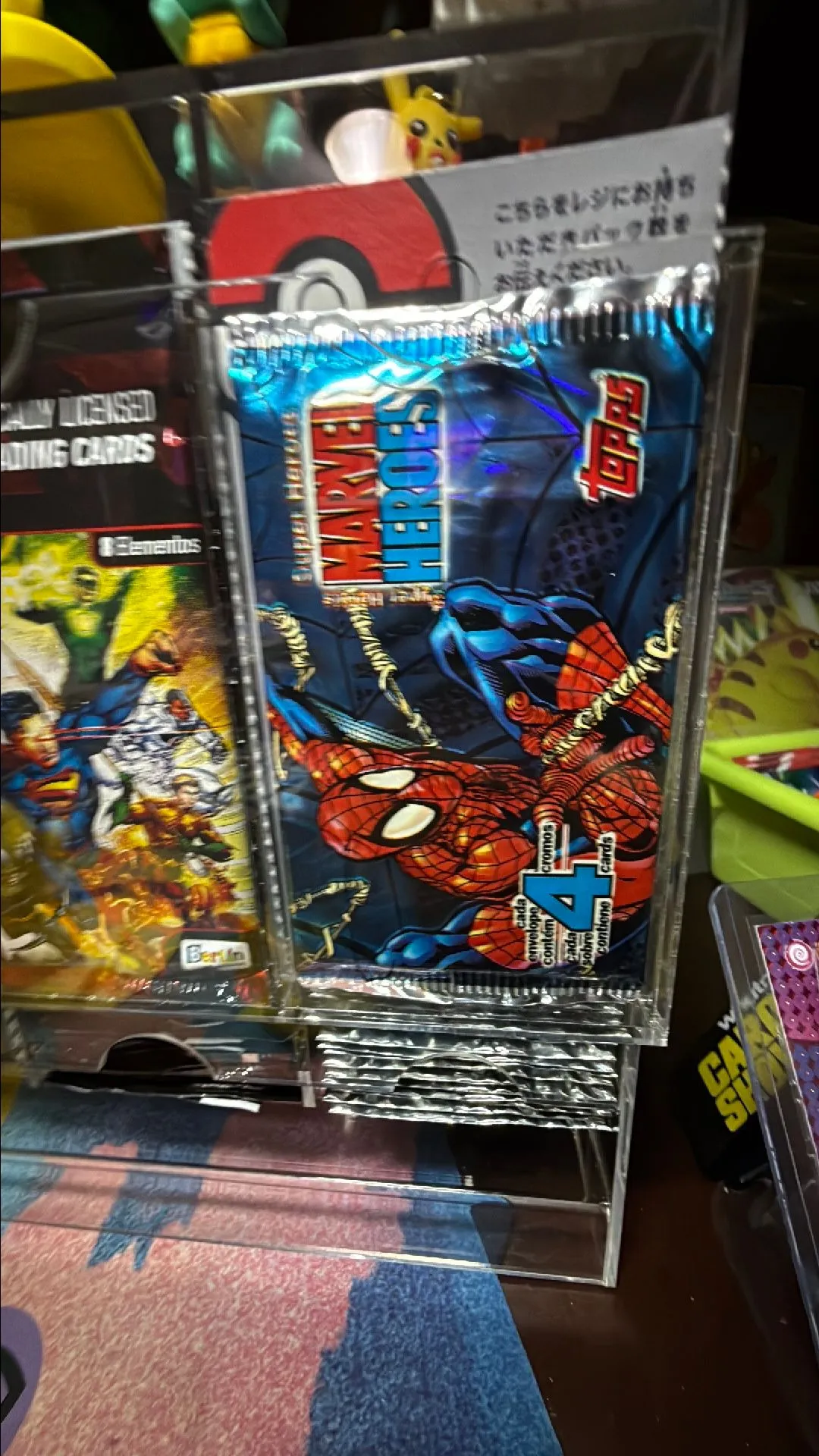 Product image for (1) Vintage Marvels Topps Booster pack