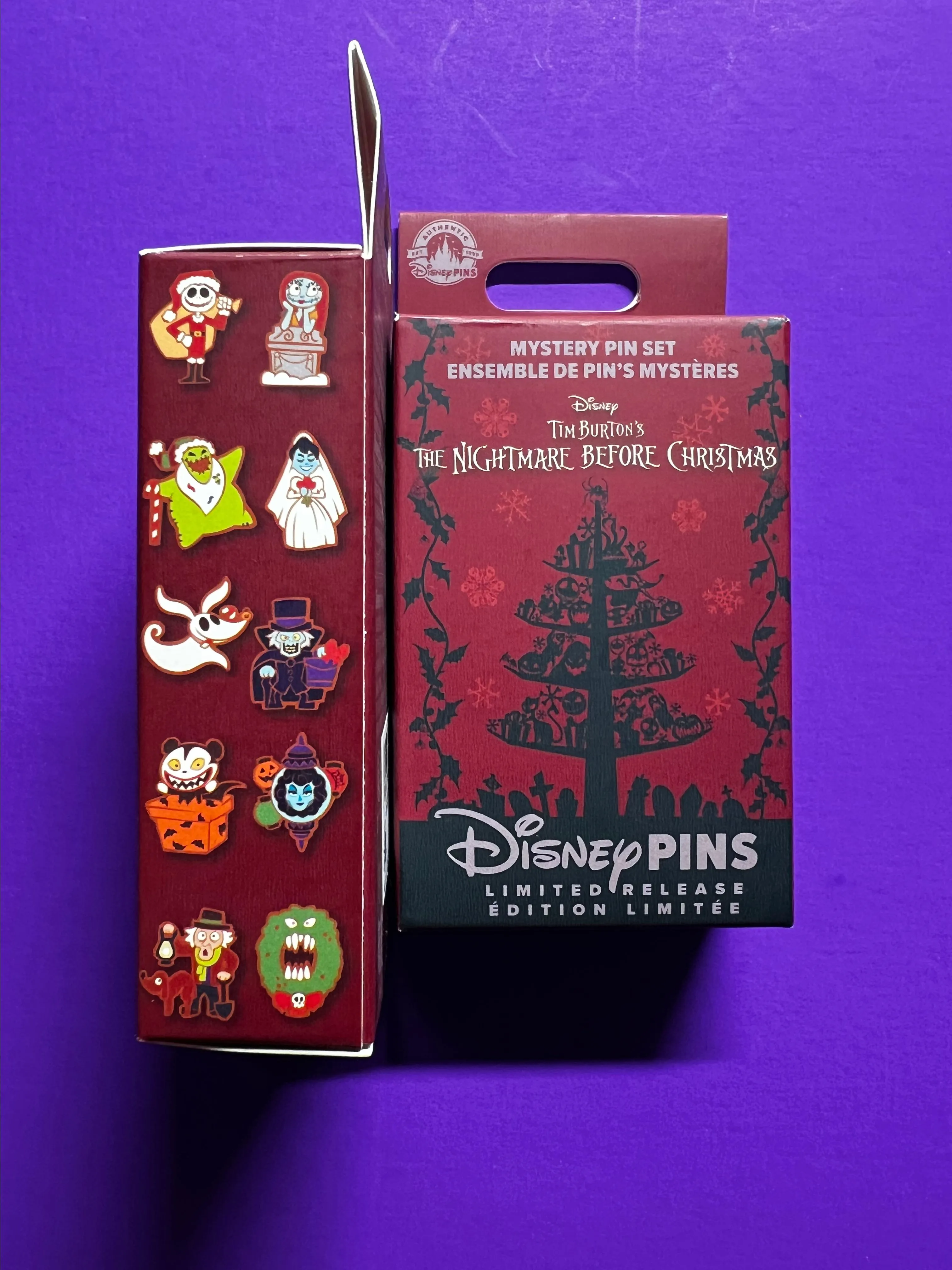Product image for Haunted Mansion Holiday Gingerbread Mystery Unopened Pin Box