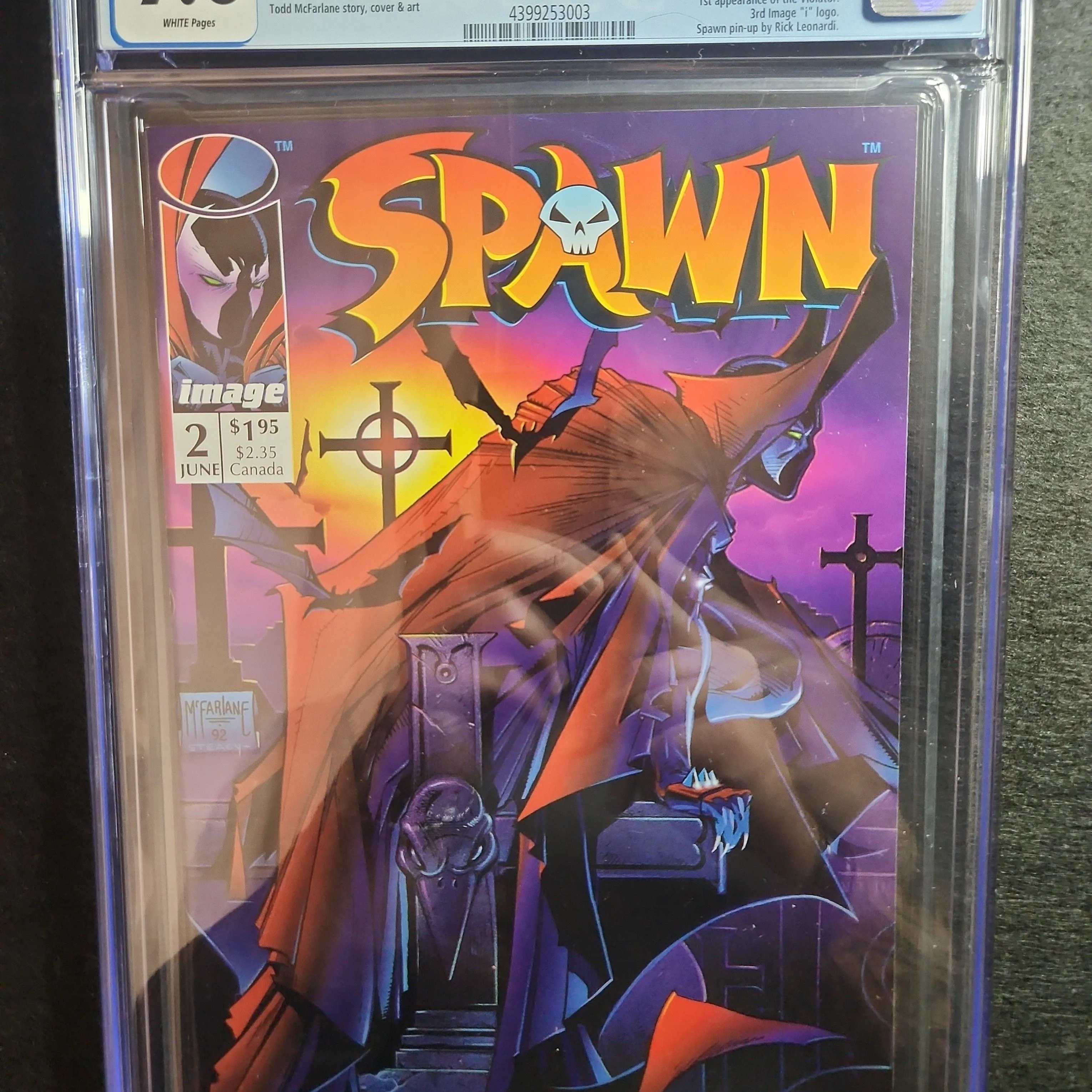 Product image for Spawn 2  CGC 9.8 1992