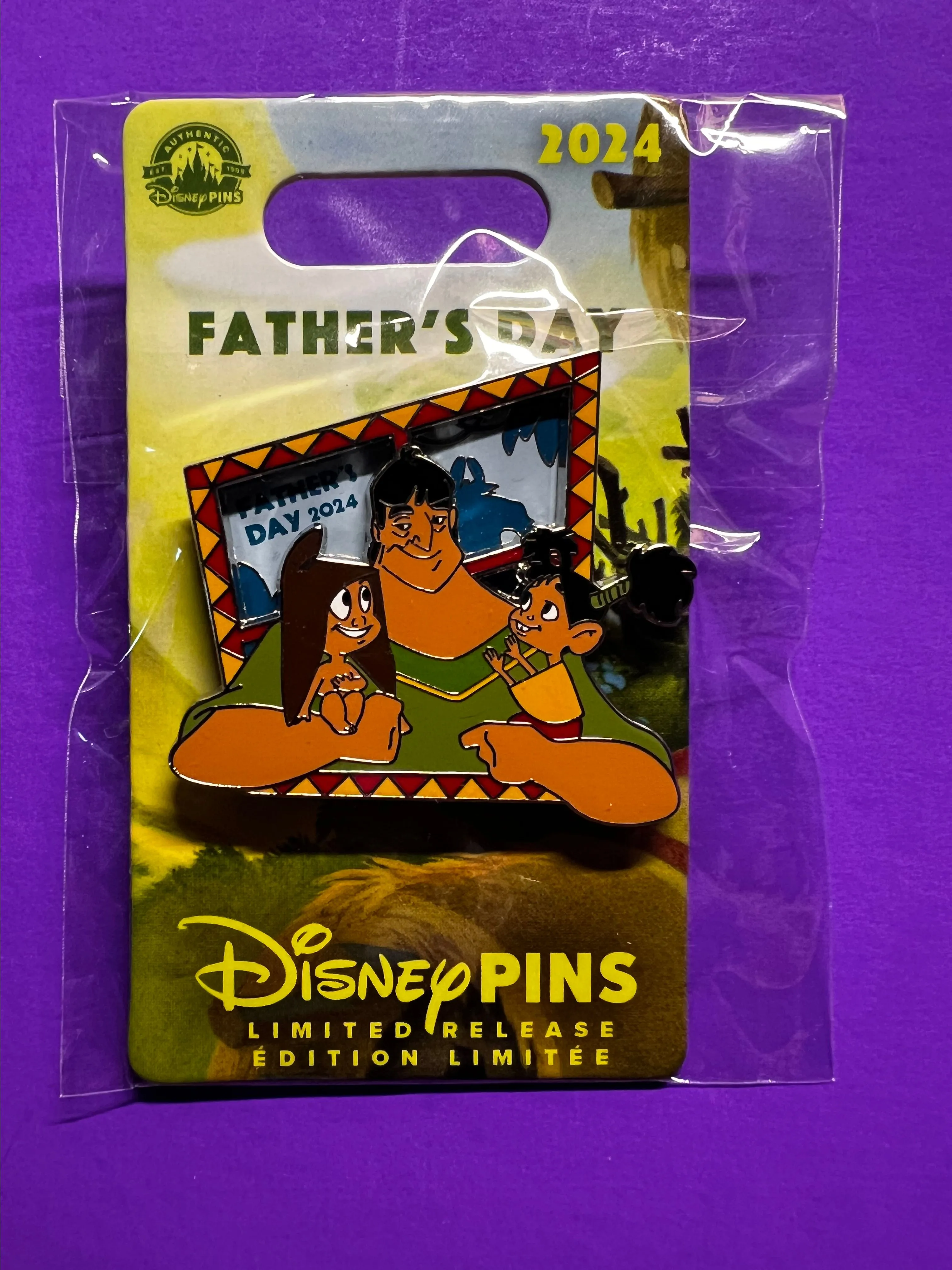 Product image for Pacha, Chaca, Tipo - Father's Day Pin