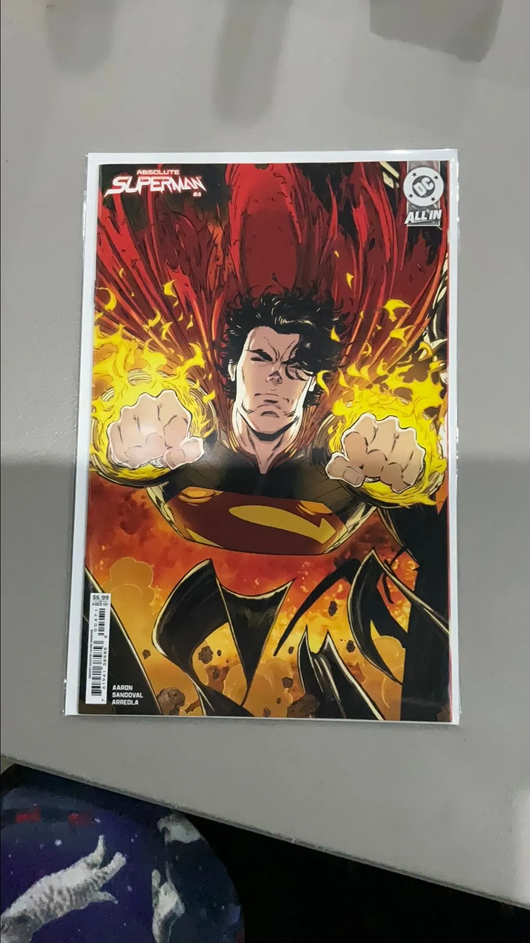 Product image for Absolute Superman #4 Kaare Andrews Variant DC