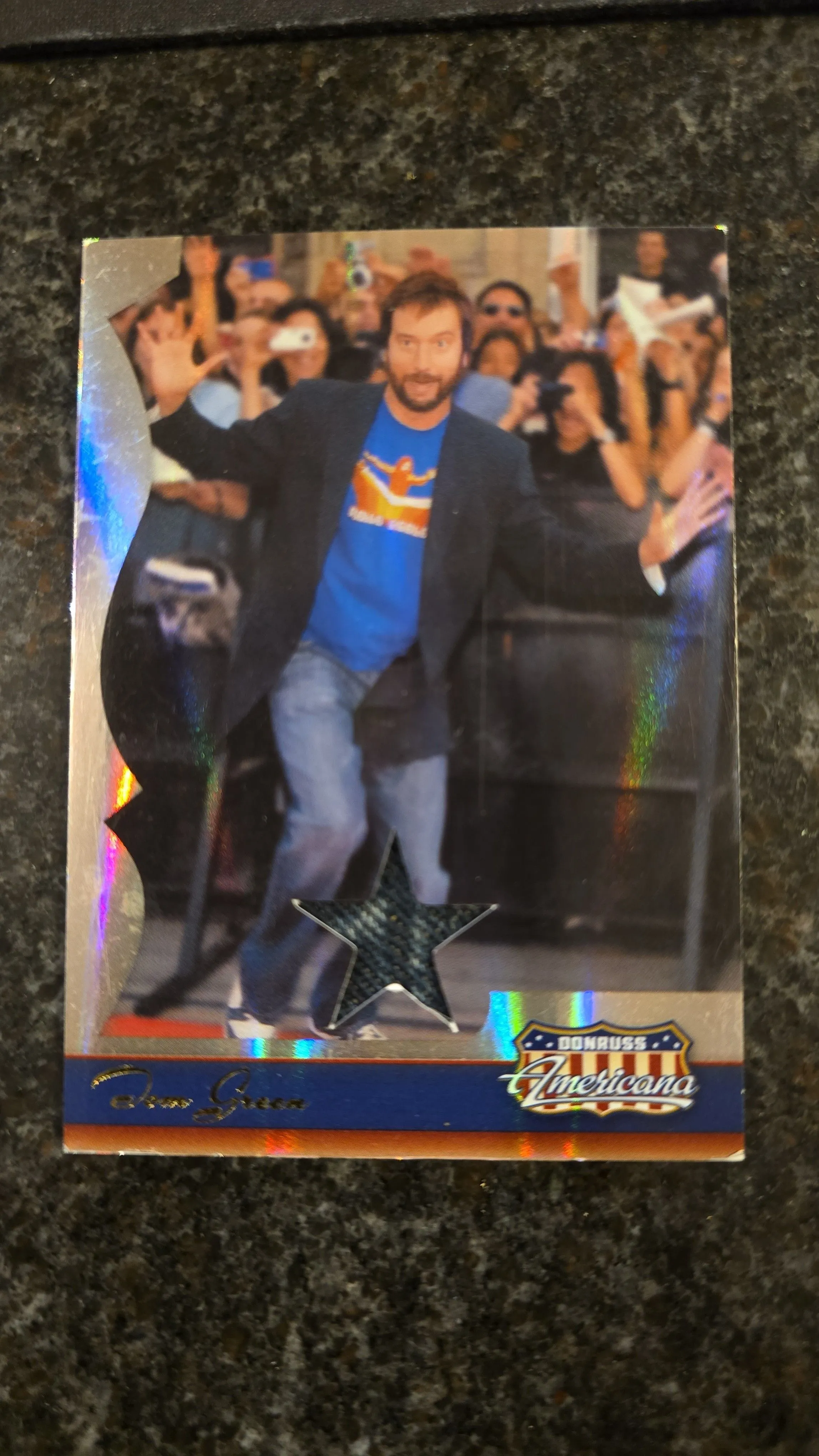 Product image for 2007 Donruss Americana Tom Green #67 Authentic Swatch Card 224/250