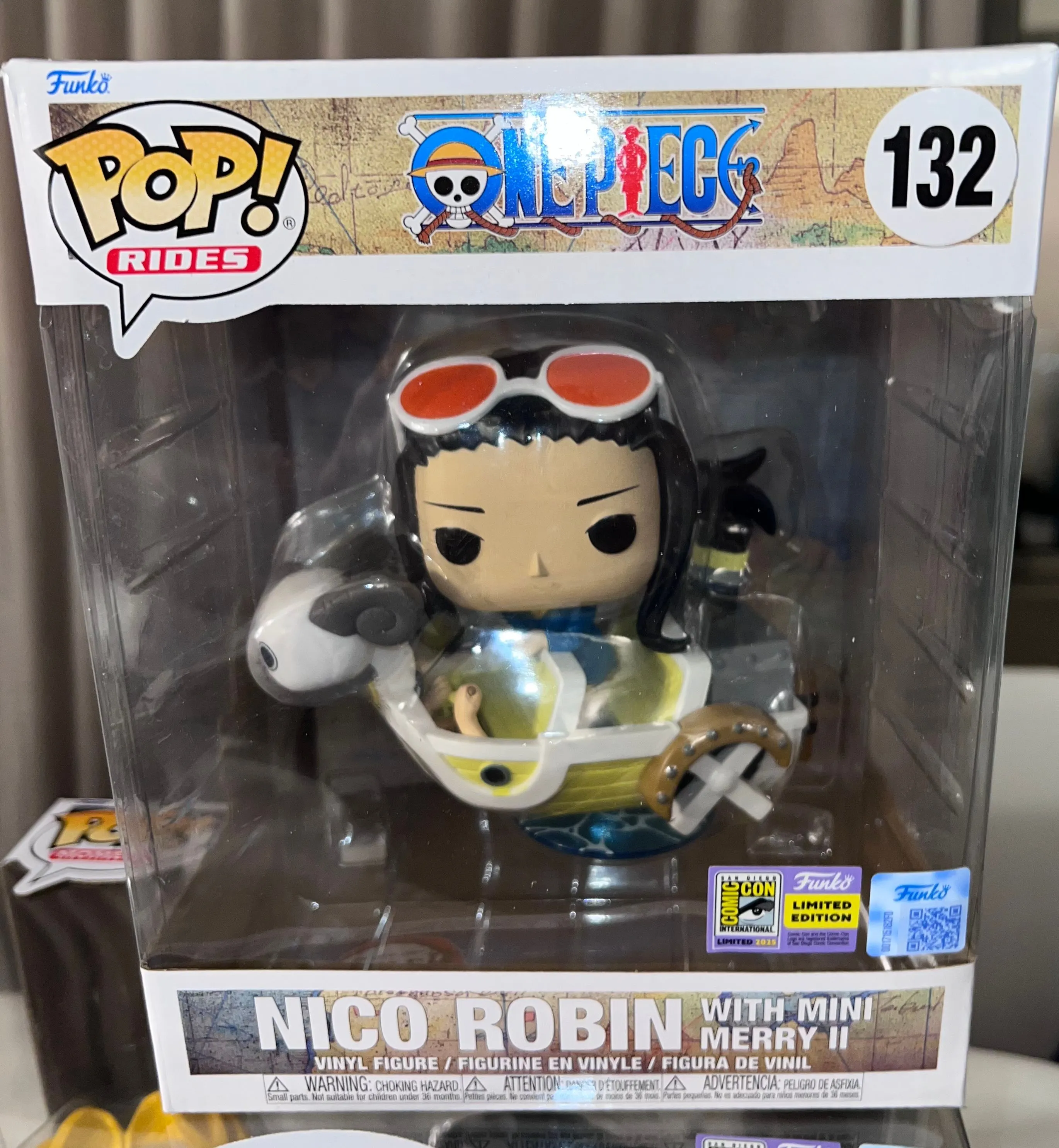 Product image for SDCC 2025 Nico Robin with Mini Merry II