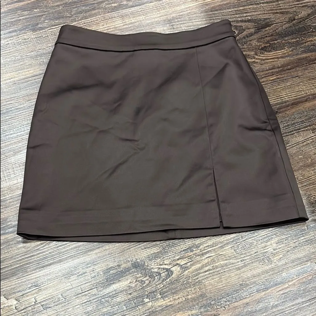 Product image for Wilfred Brown Satin Skirt