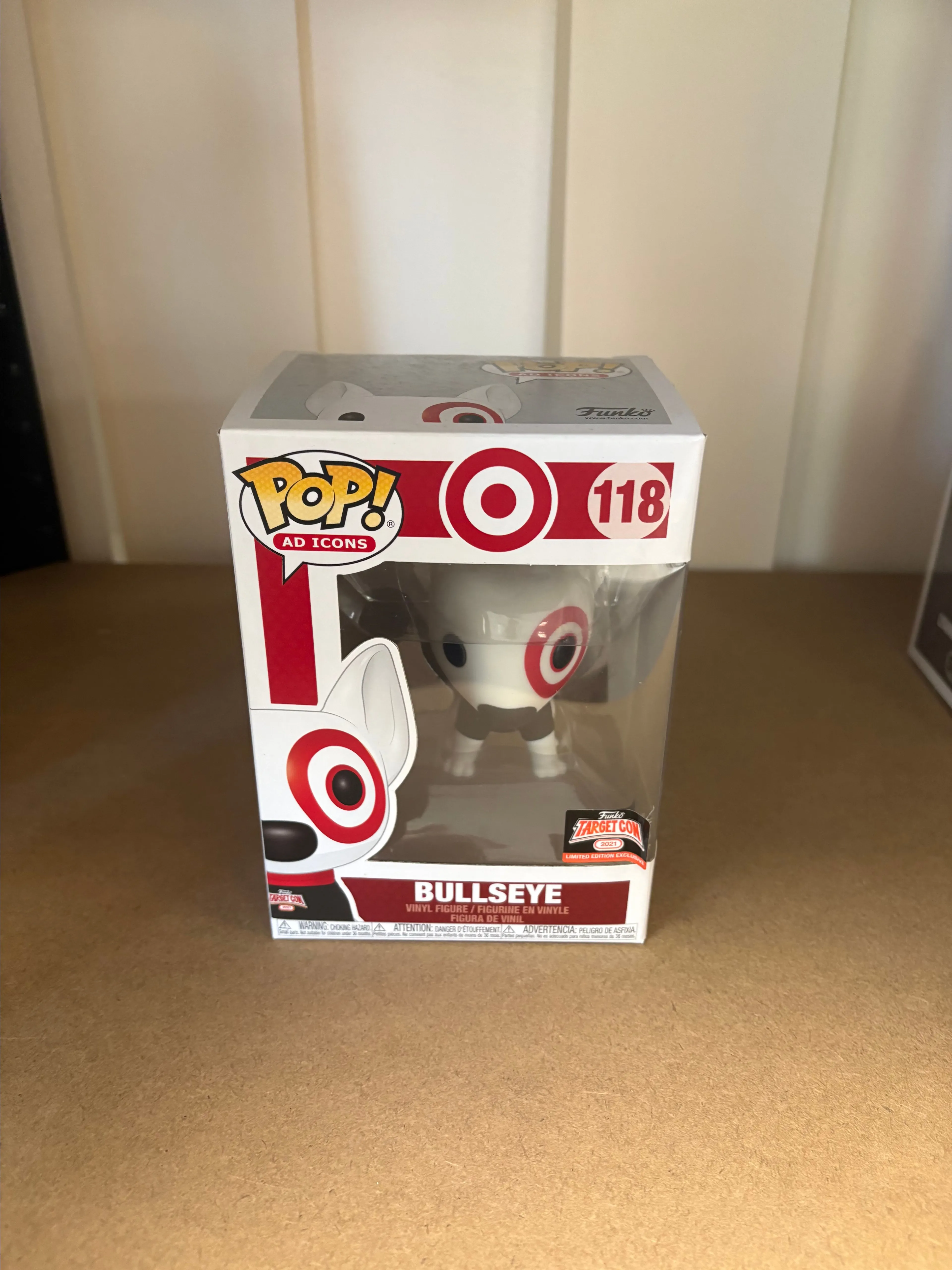 Product image for Funko Pop! Vinyl: Ad Icons - Bullseye - Target (Exclusive) #118