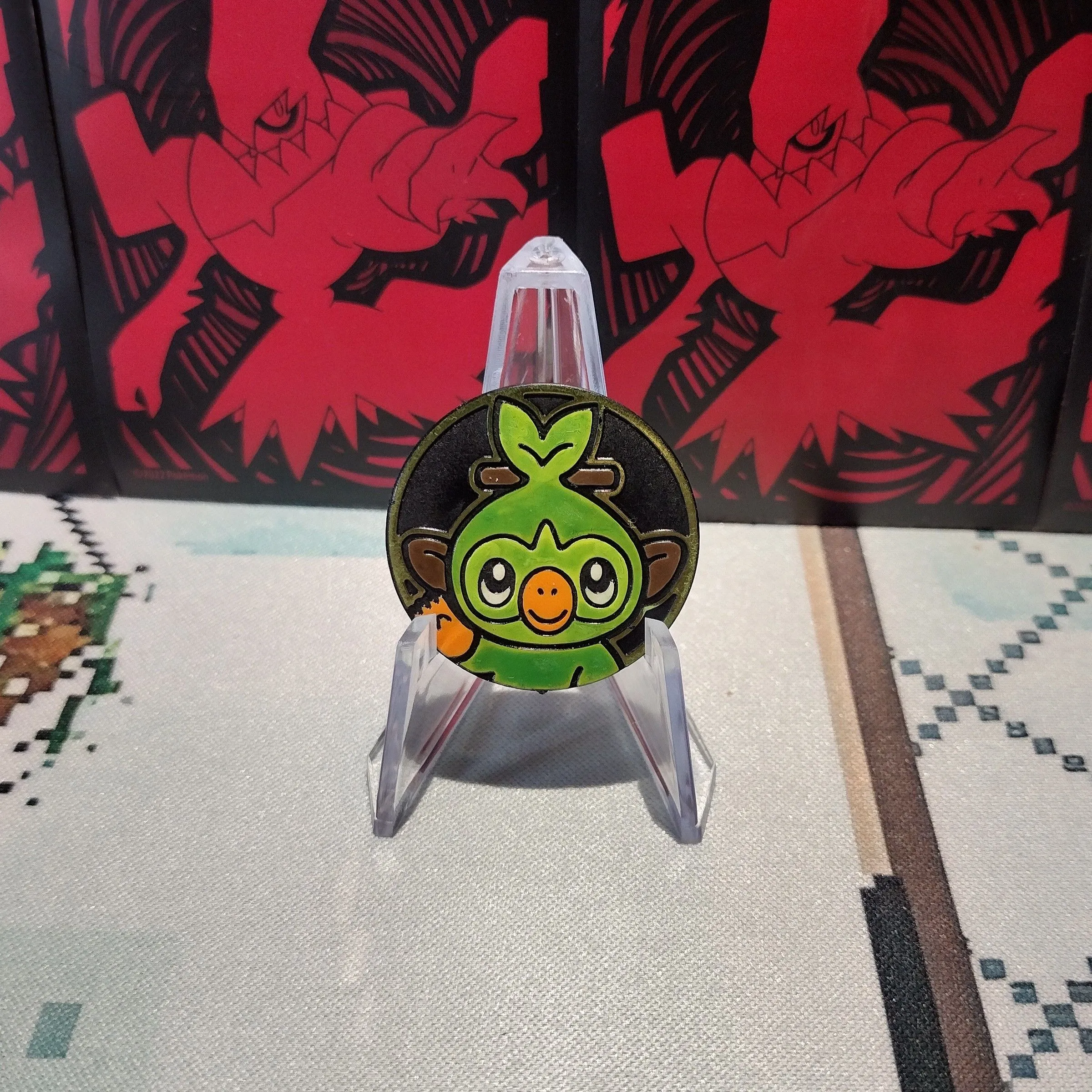 Product image for Painted Pokemon Coin - Grookey