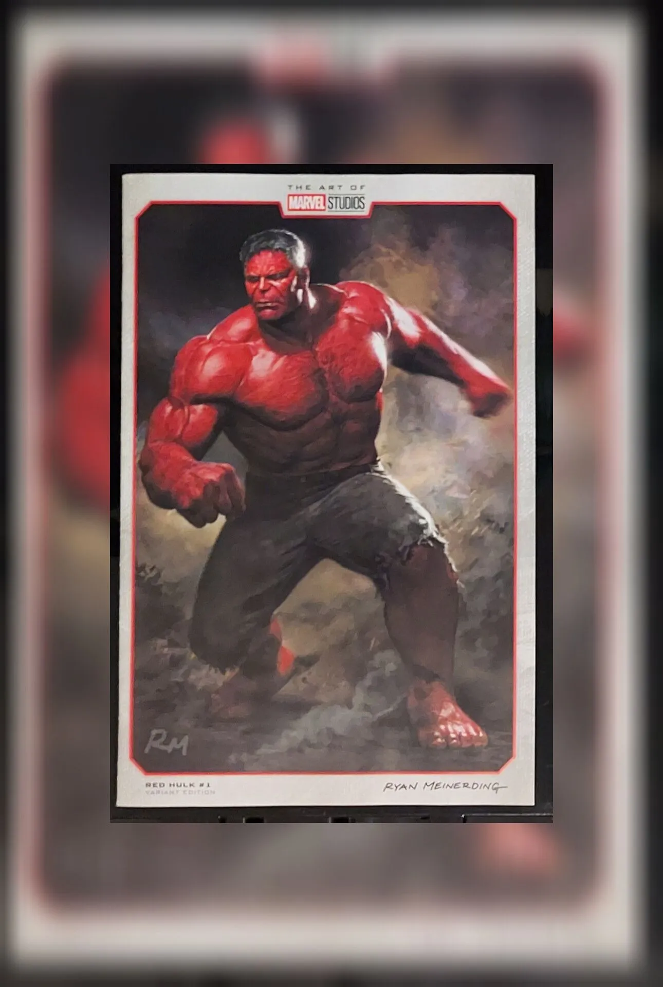 Product image for Red Hulk #1 Ryan Meinerding Marvel Studios Variant