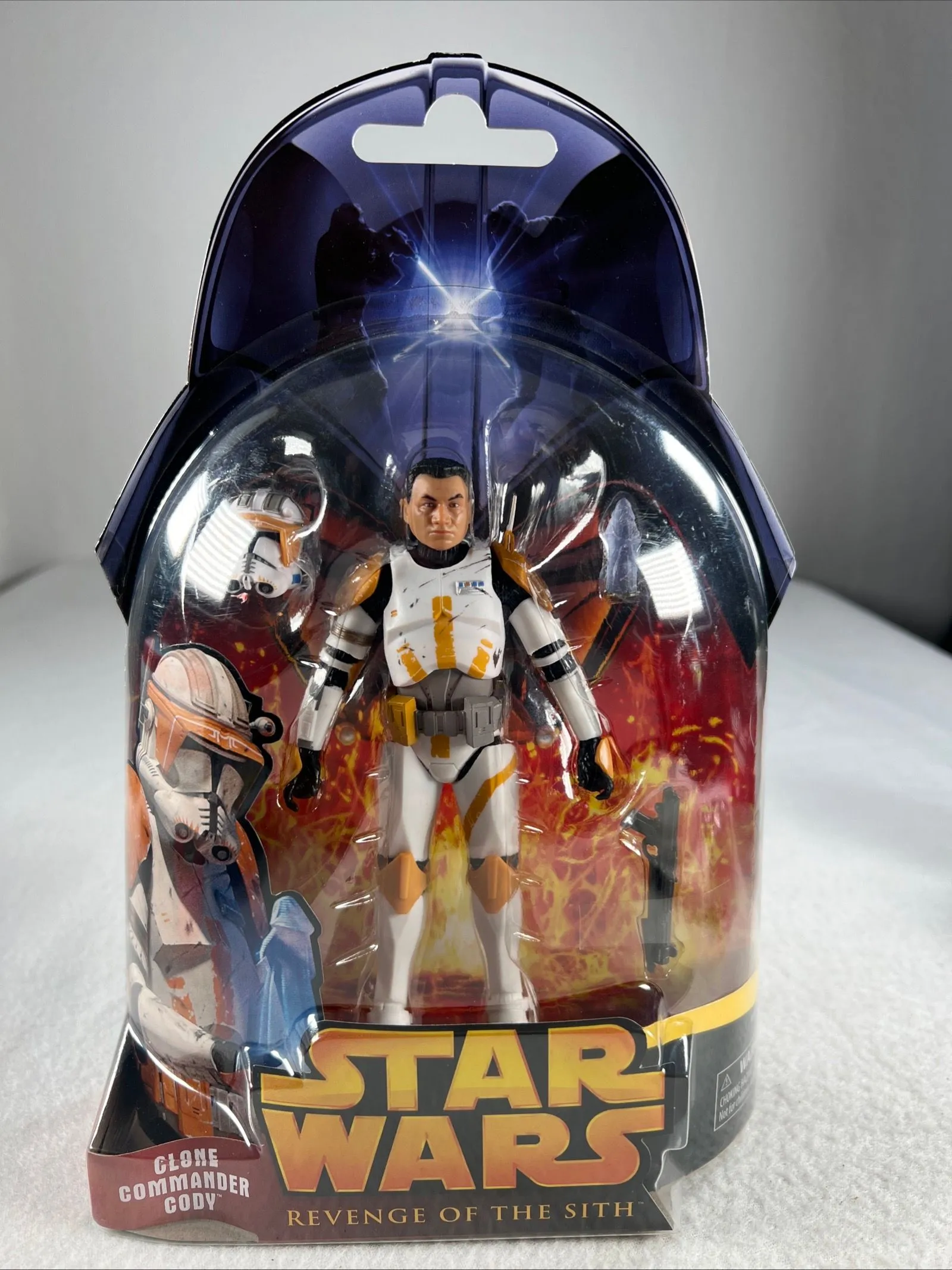 Product image for Star Wars The Black Series Clone Commander Cody 6” Revenge Of The Sith Sealed