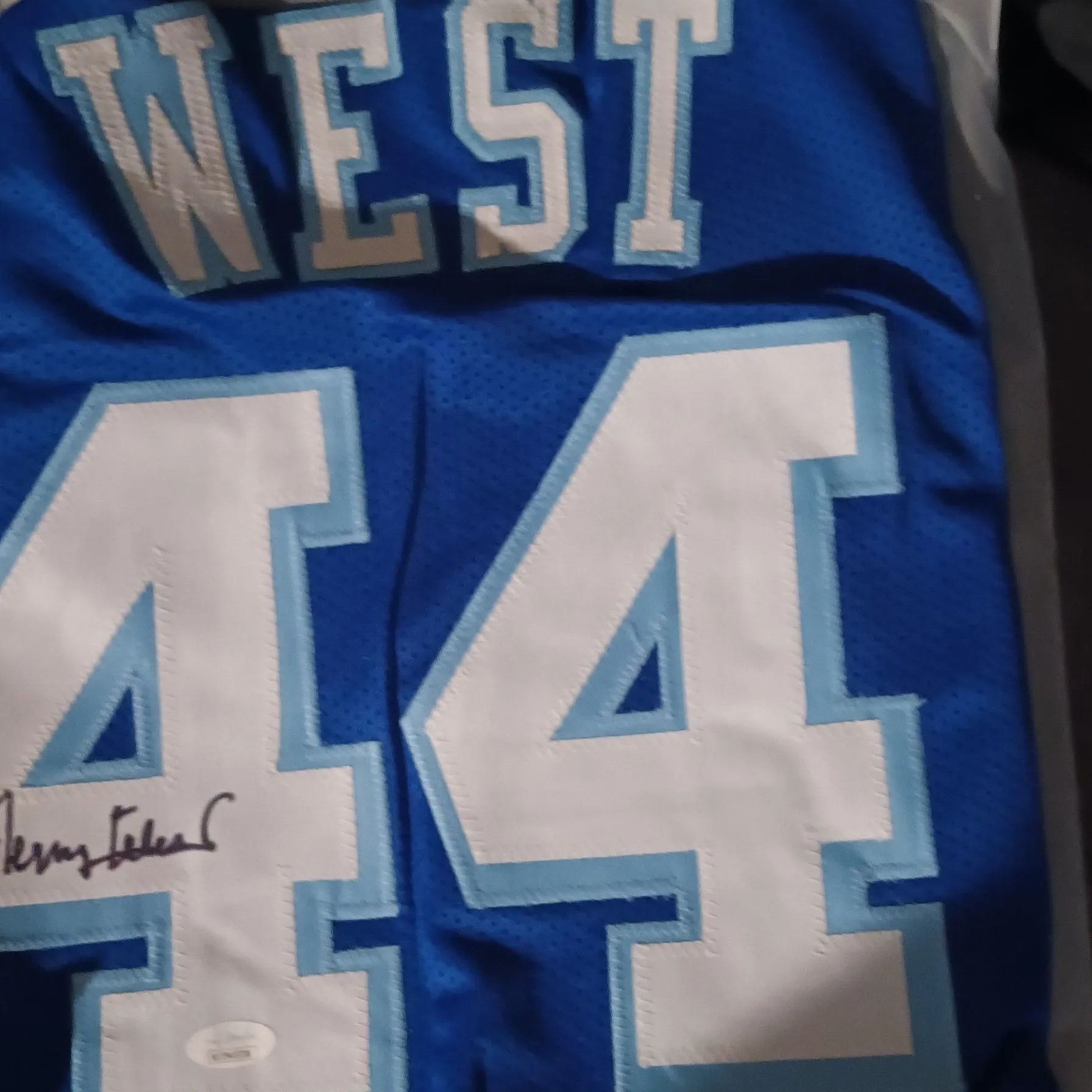 Product image for Jerry West signed Jersey