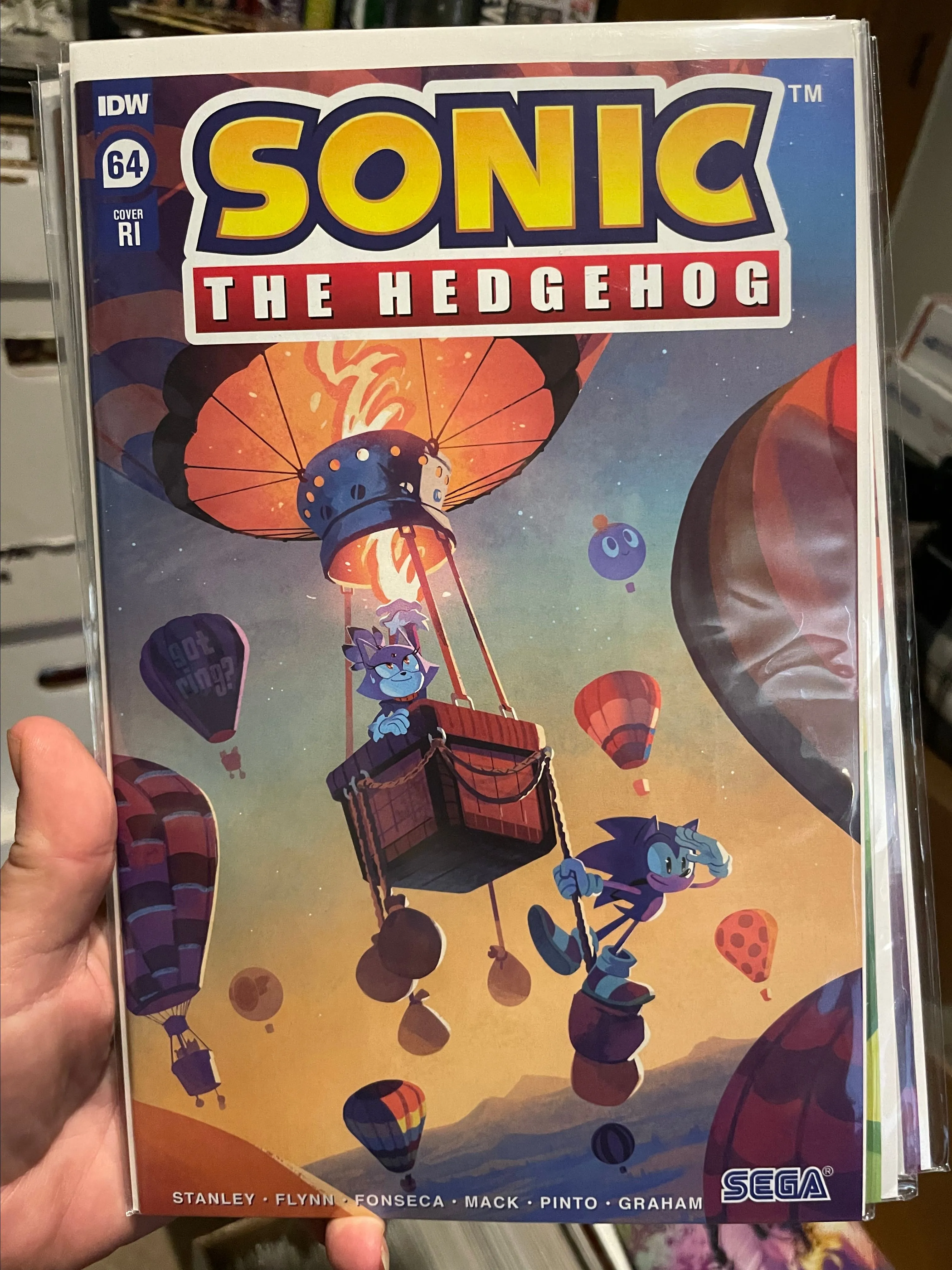 Product image for Sonic the Hedgehog, Vol. 3 #64- 1:10 Variant