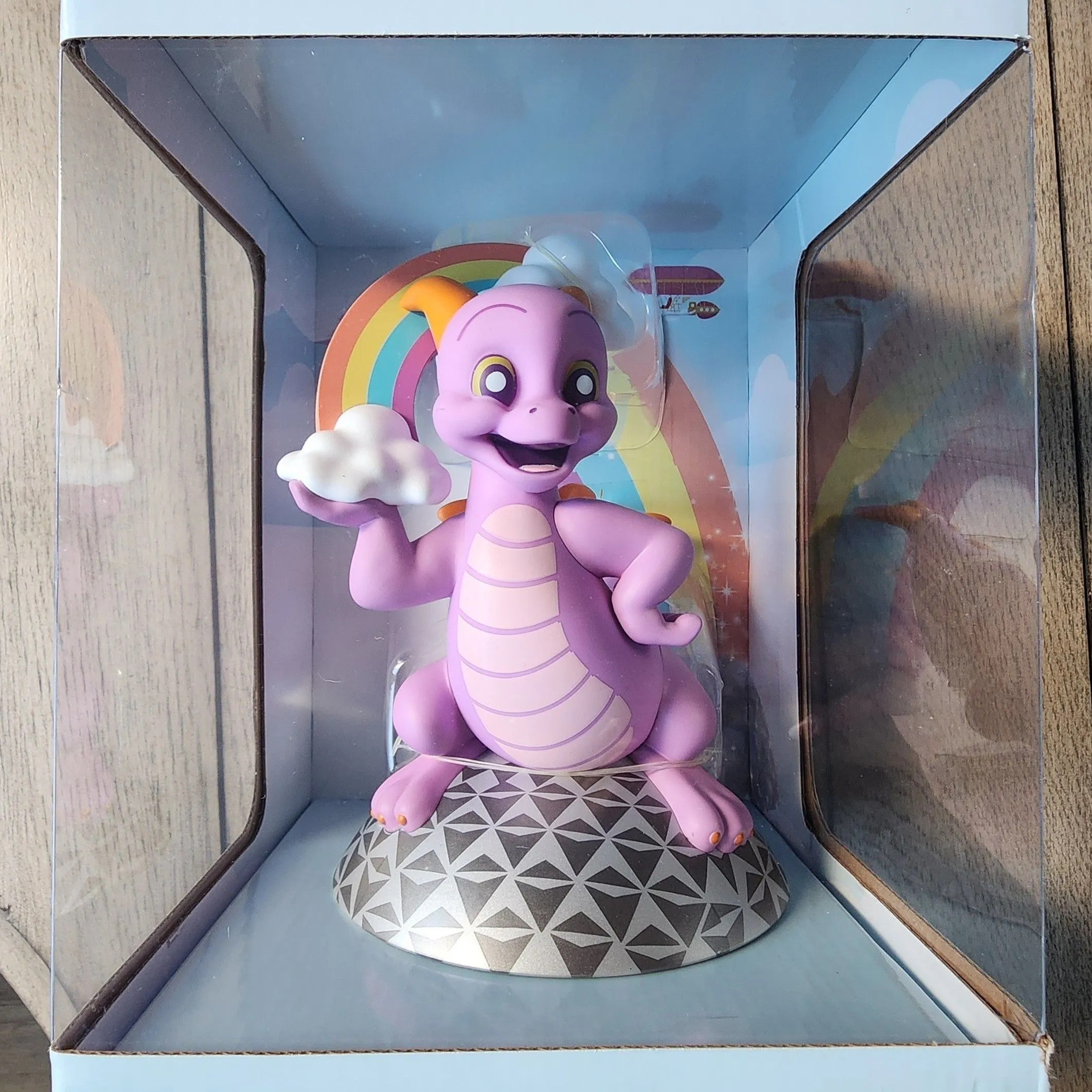 Product image for New Disney Parks Epcot Wonderground Gallery Figment Maria Stuckey Vinyl Figurine