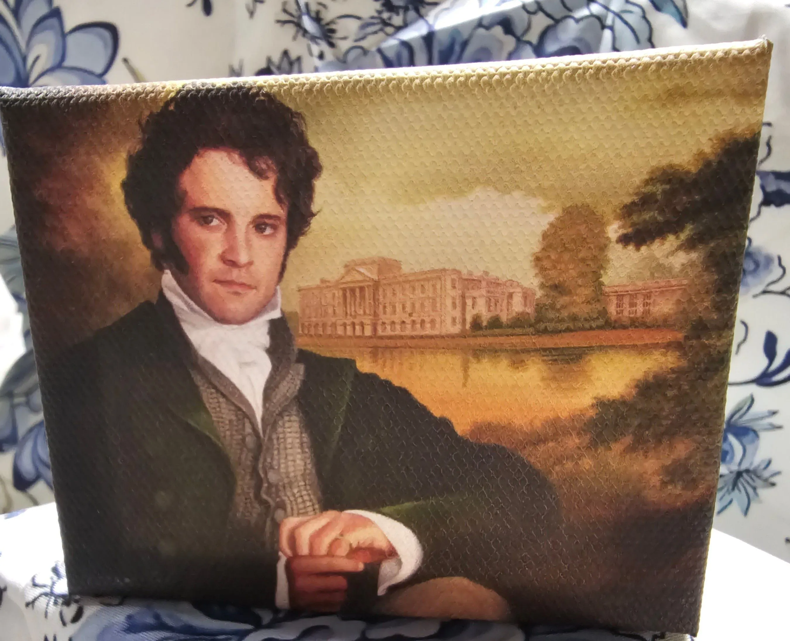 Product image for #28 Mr Darcy miniature canvas Pride and Prejudice
