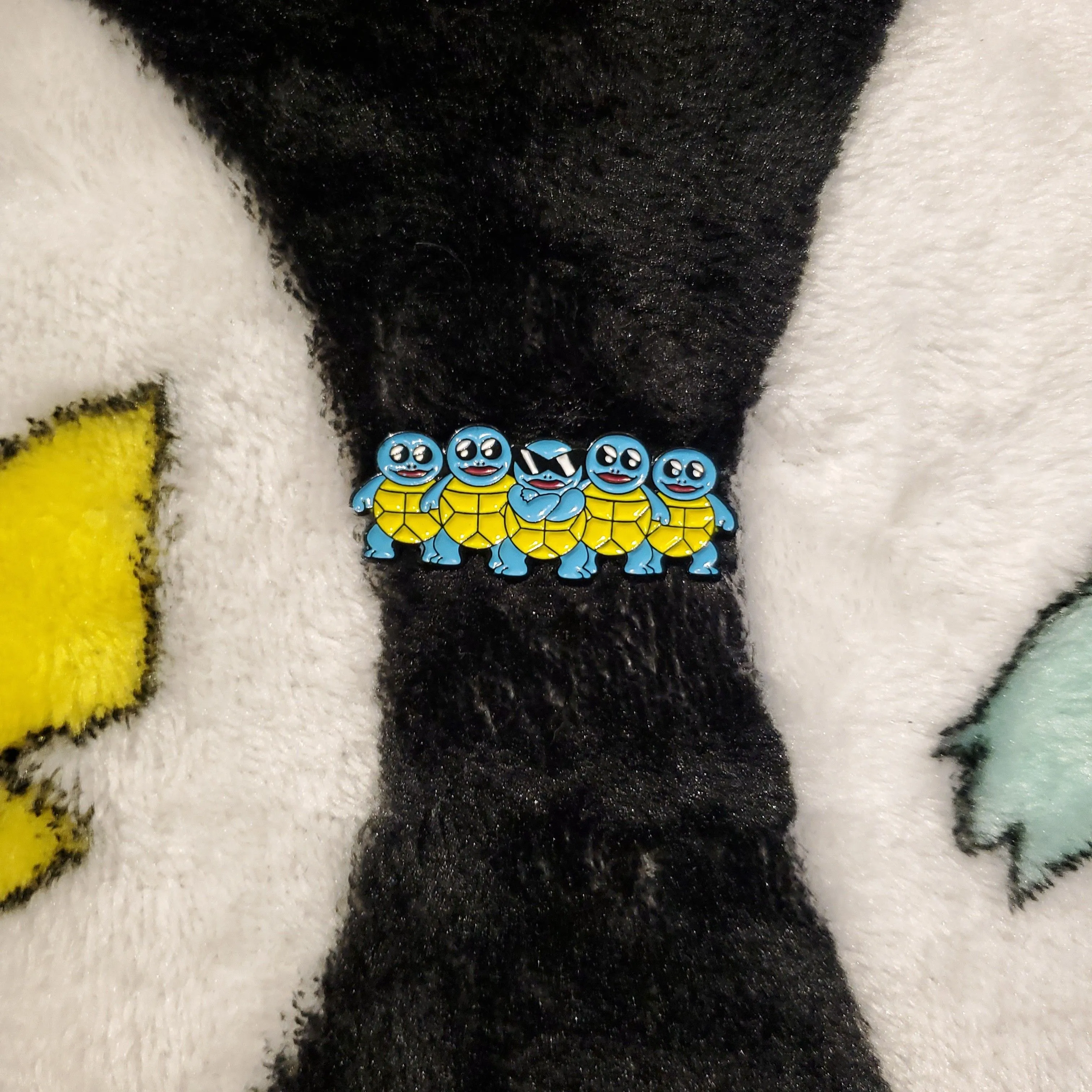Product image for Squirtle squad enamel pin