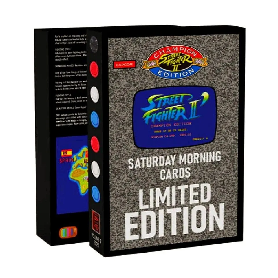 Product image for 2025 SMC Street Fighter 2 Volume 3 KEN VS. BALROG (Dual Cards) Limited Edition Hobby Box