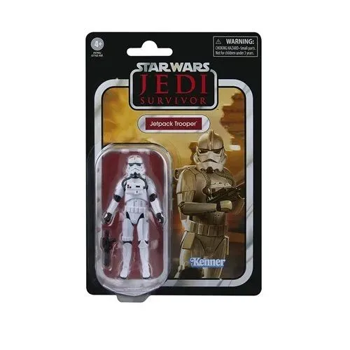 Product image for Star Wars The Vintage Collection 3 3/4-Inch Jetpack Trooper (Jedi Survivor) Action Figure